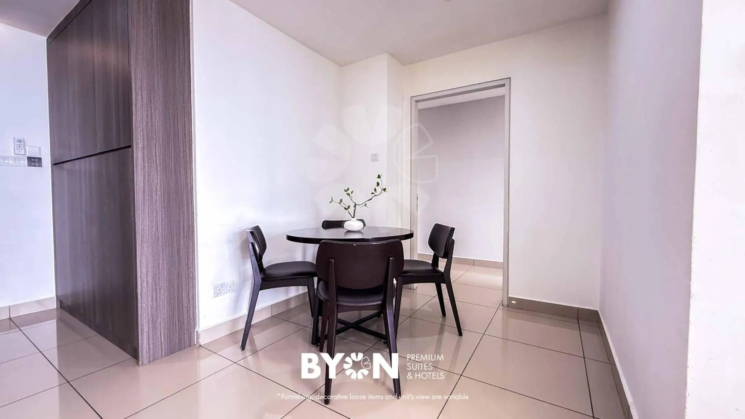 Dining area in Premium Suites D'lement Genting Highlands by BYON