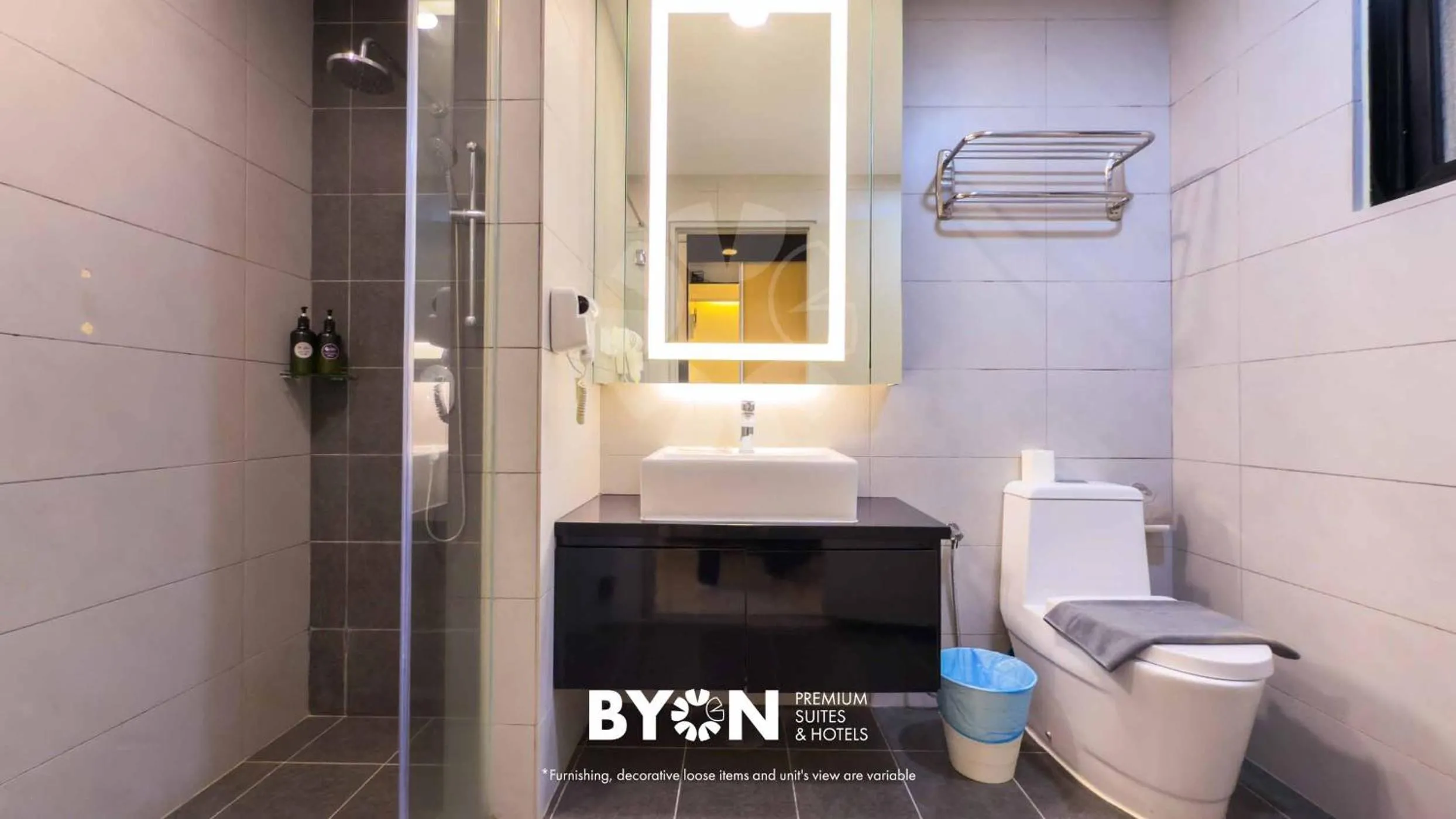 Bathroom in Premium Suites D'lement Genting Highlands by BYON