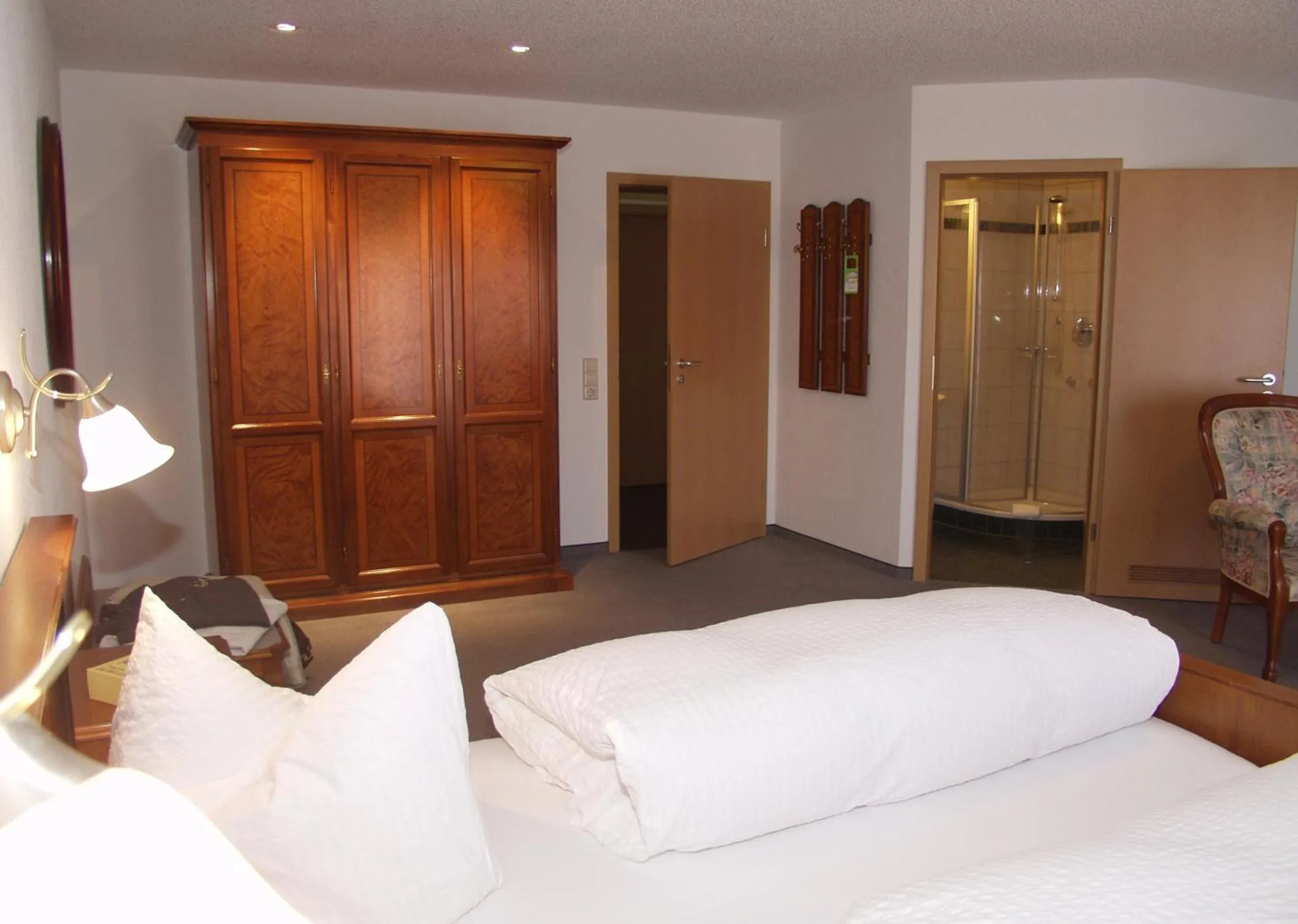 Decorative detail, Bed in Hotel Rössle