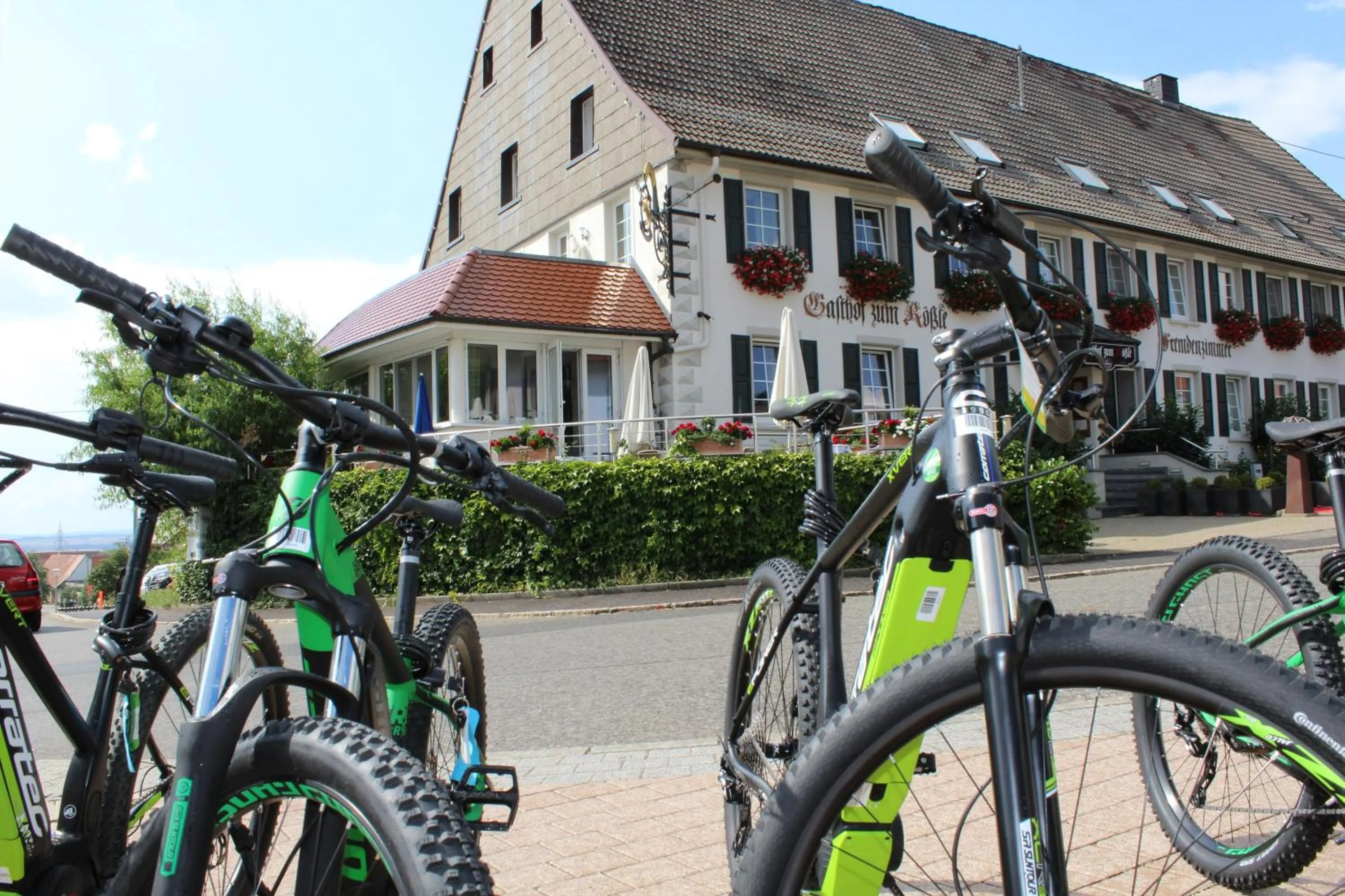 Cycling in Hotel Rössle