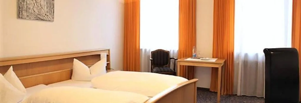 Bed in Hotel Rössle