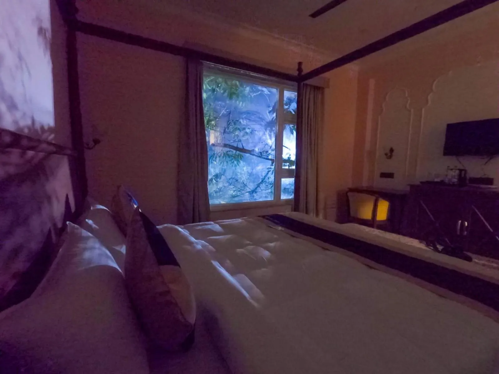 Bed in The Taj Vista Agra -walking distance to Taj Mahal