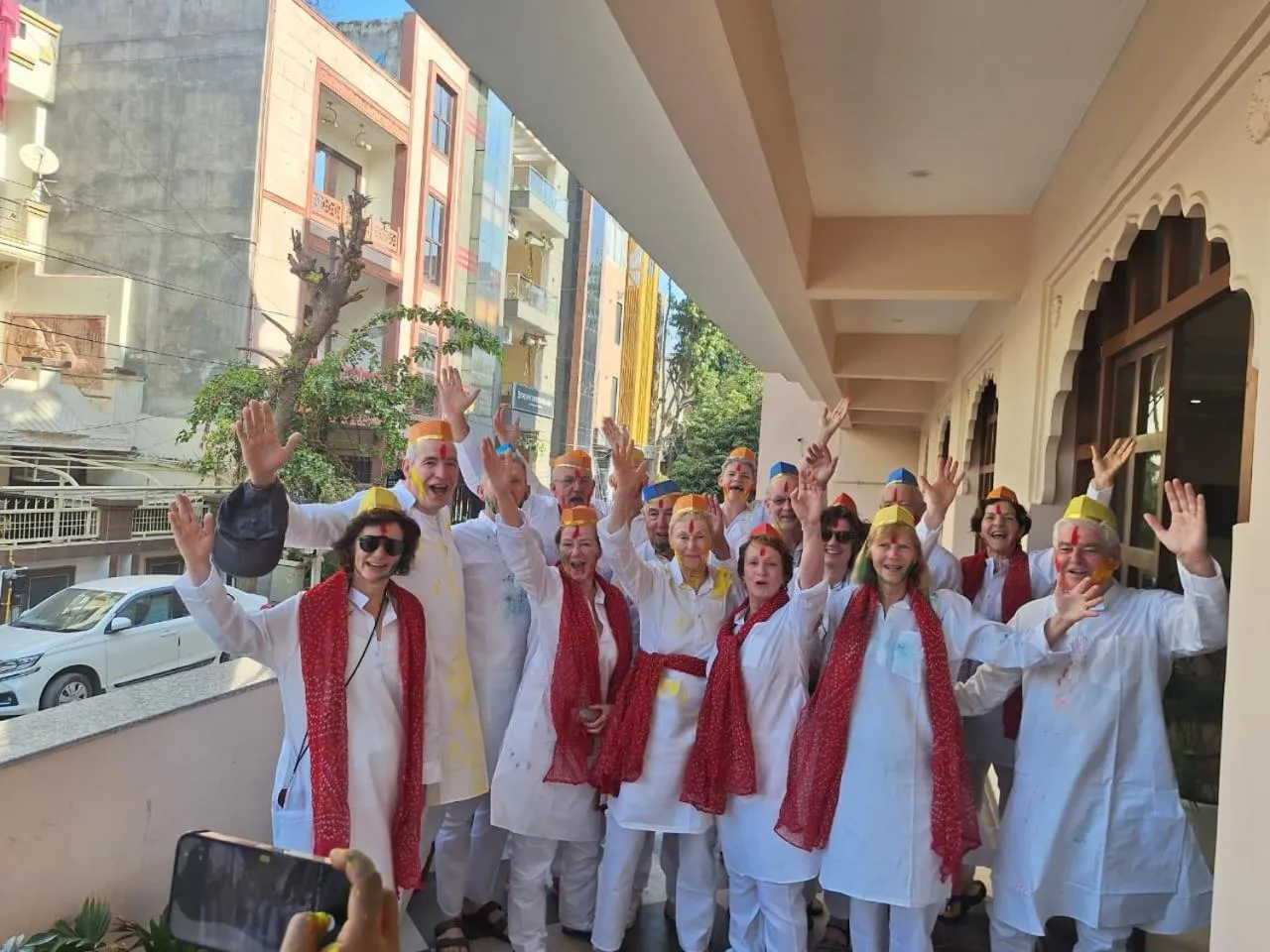 Property building in The Taj Vista Agra -walking distance to Taj Mahal