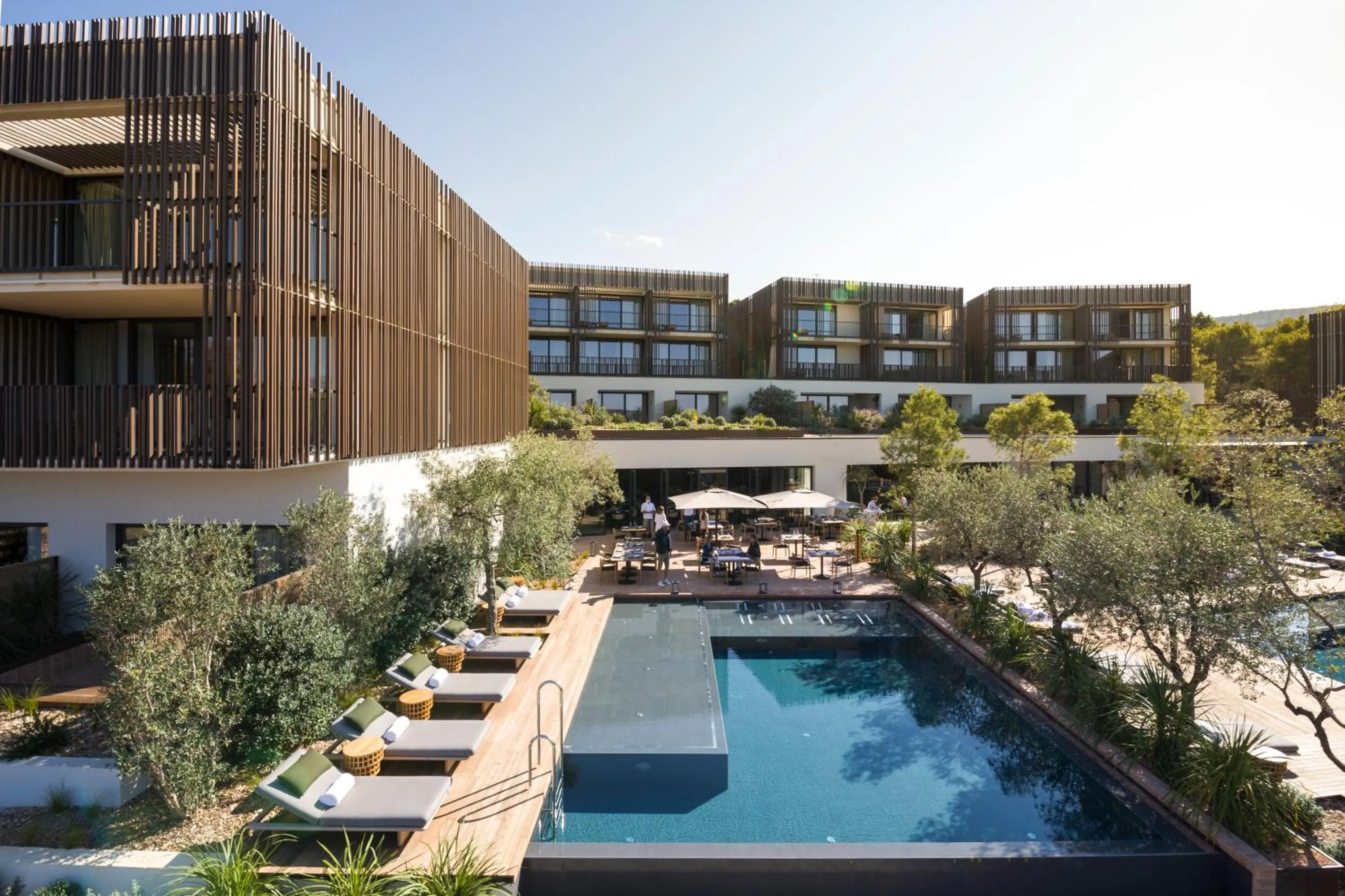 Patio in Maslina Resort