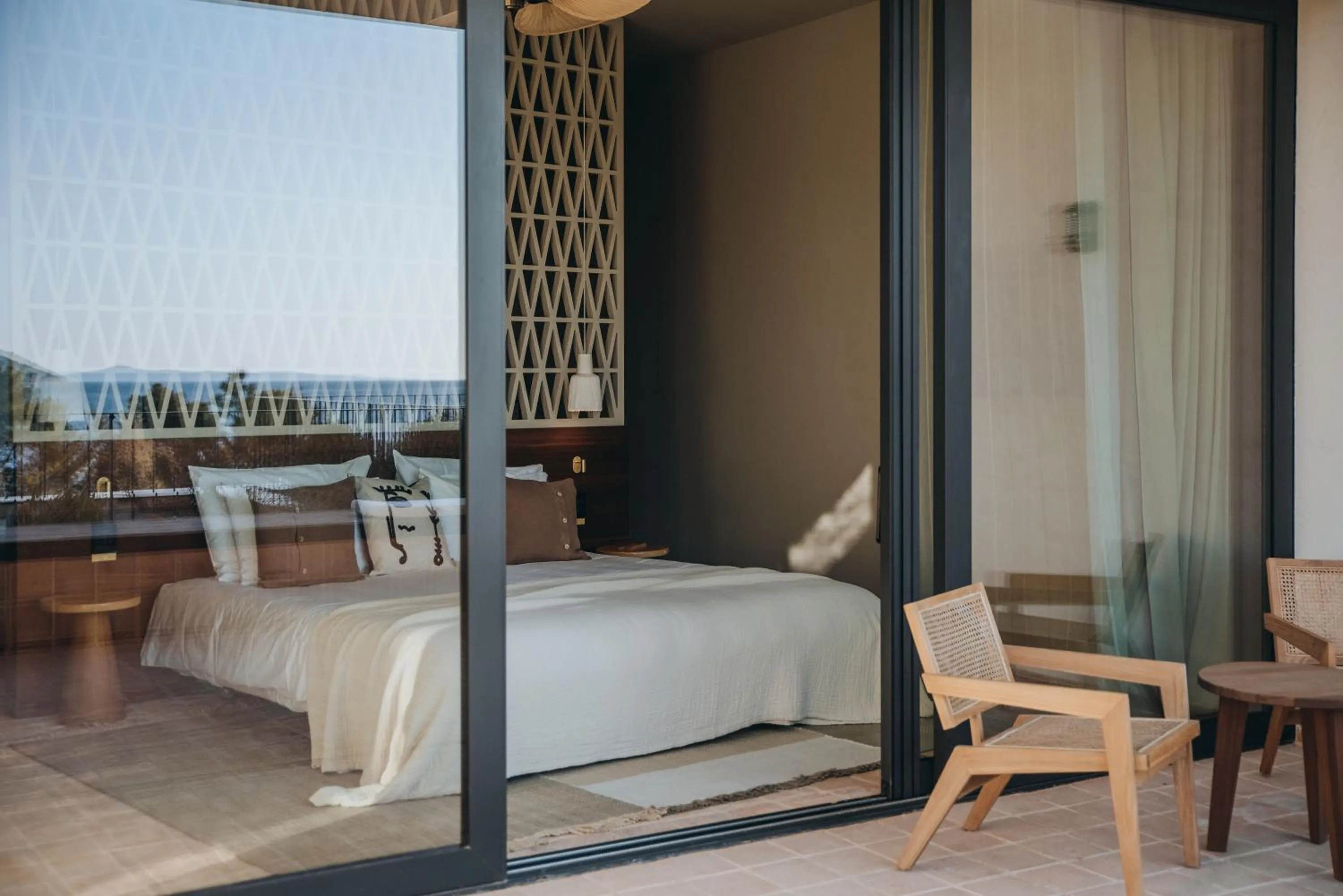 Bed in Maslina Resort