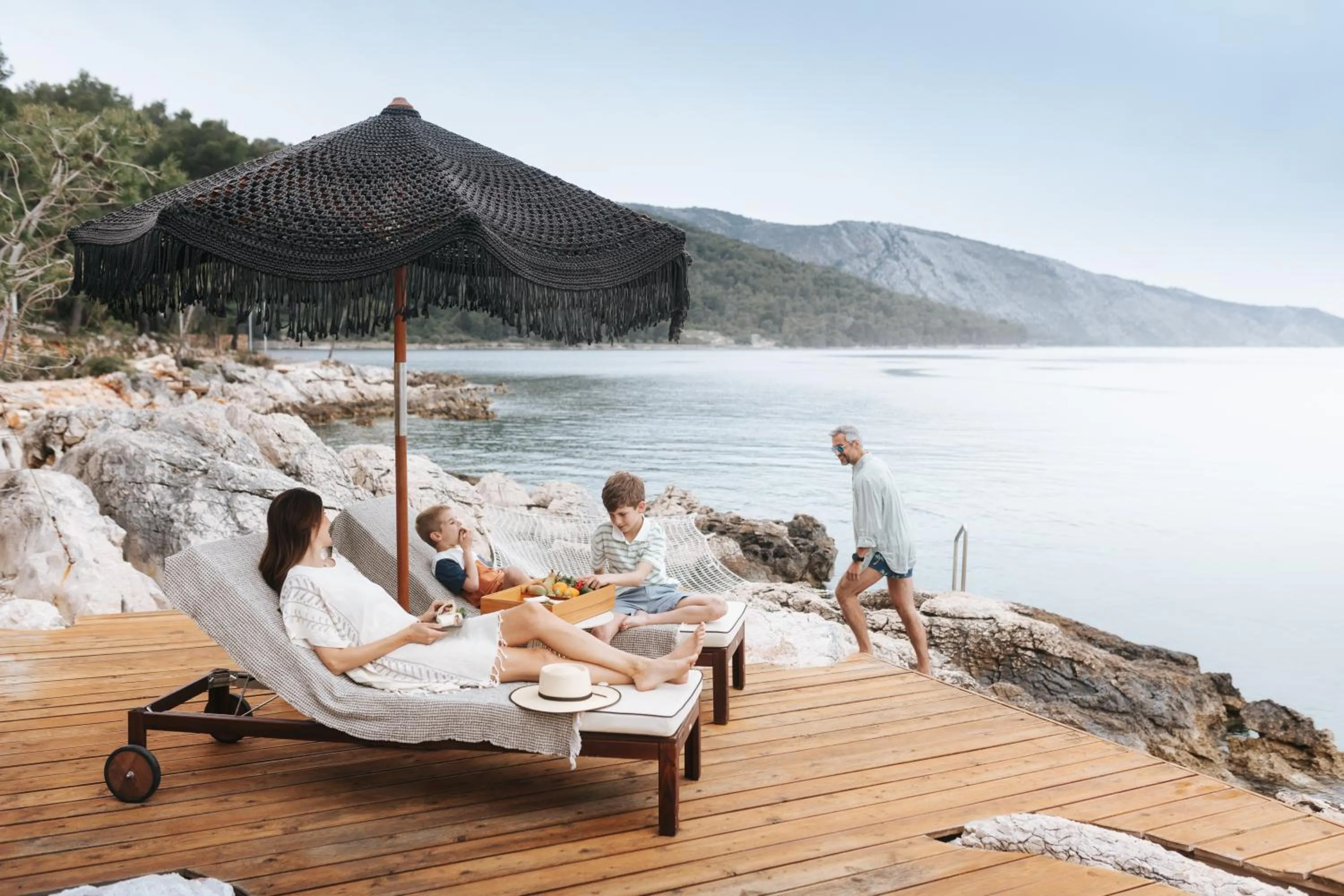 Natural landscape in Maslina Resort