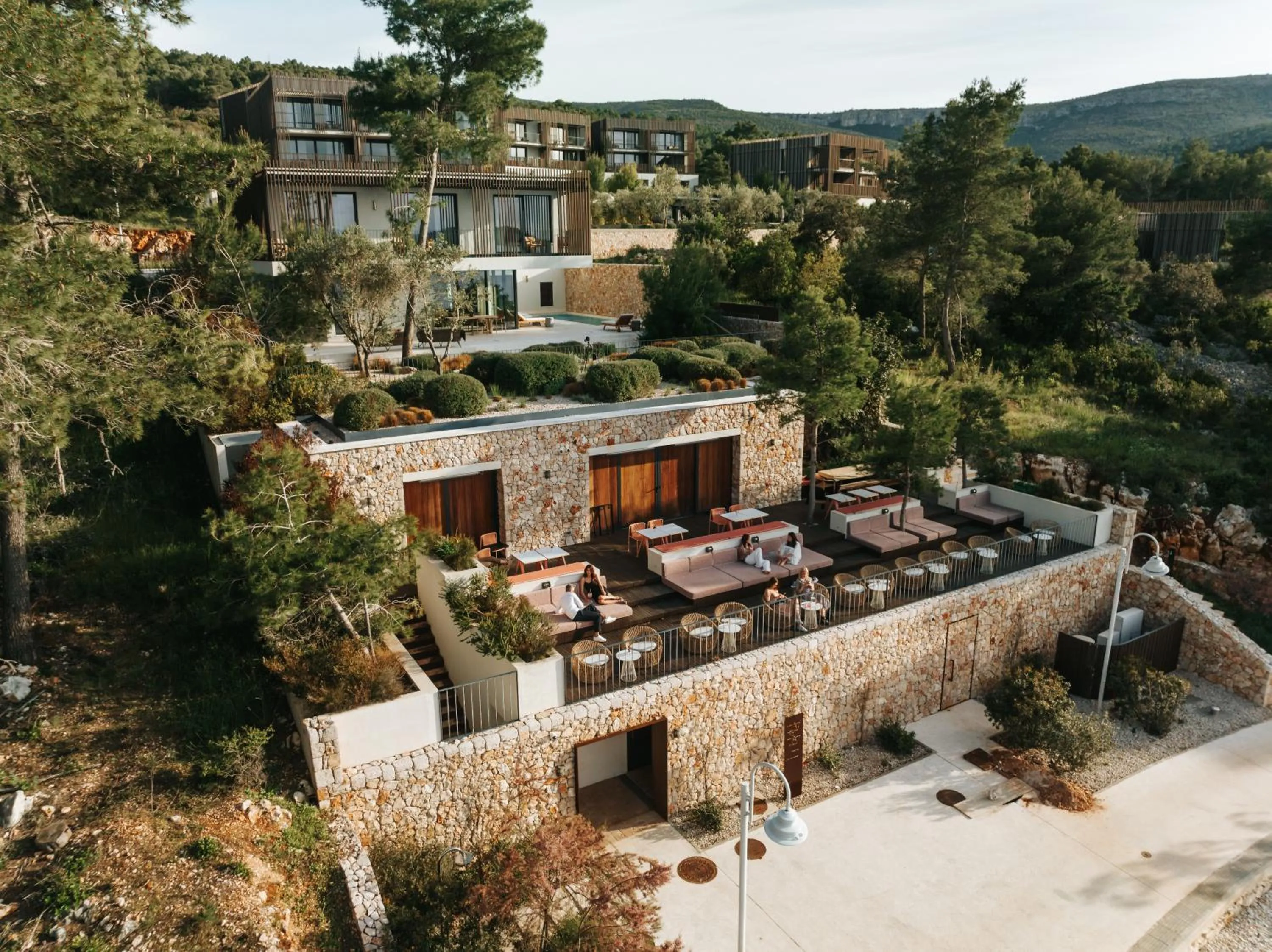 Property building in Maslina Resort