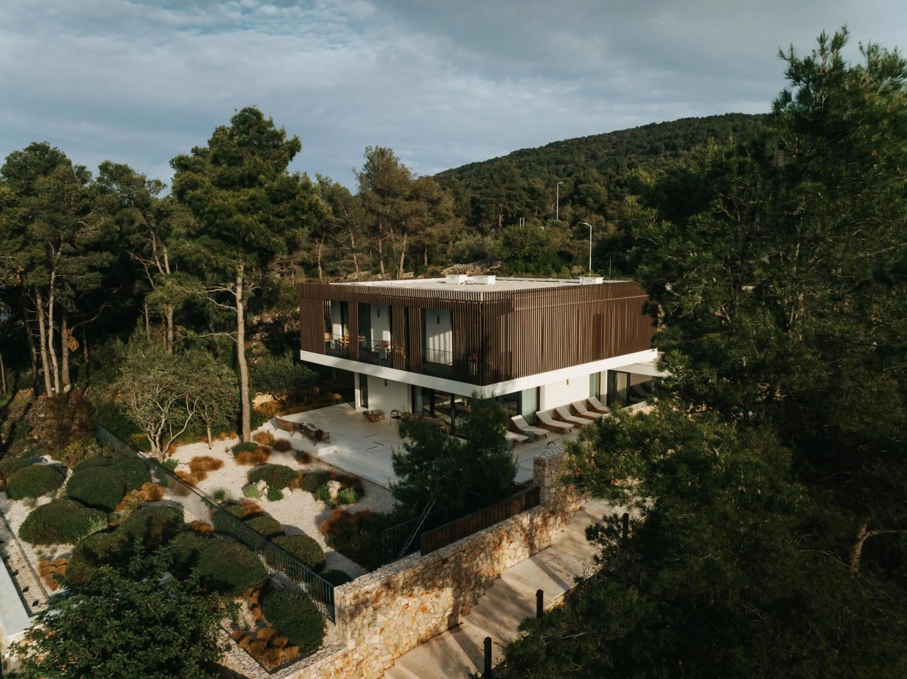 Natural landscape in Maslina Resort