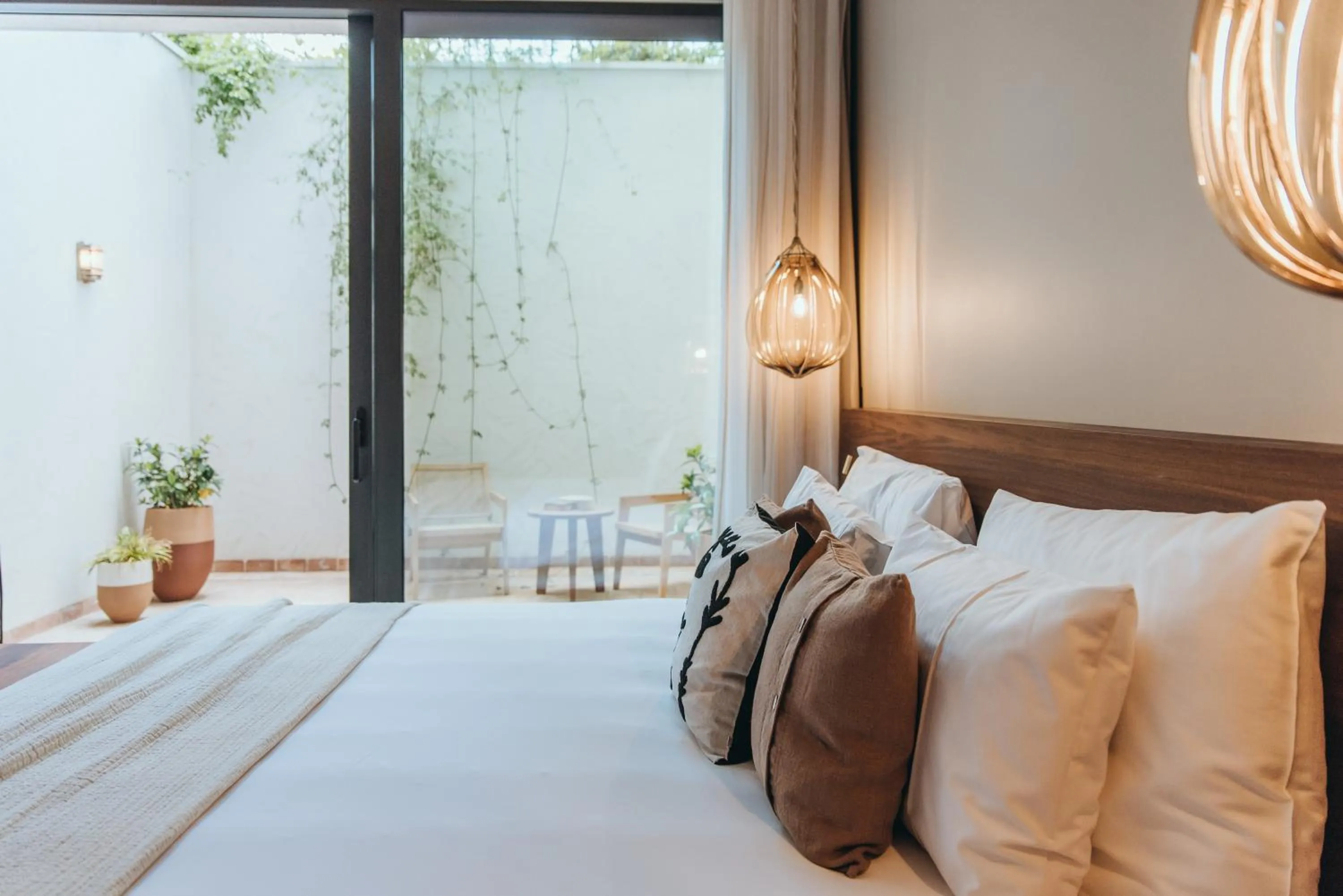 Bed in Maslina Resort