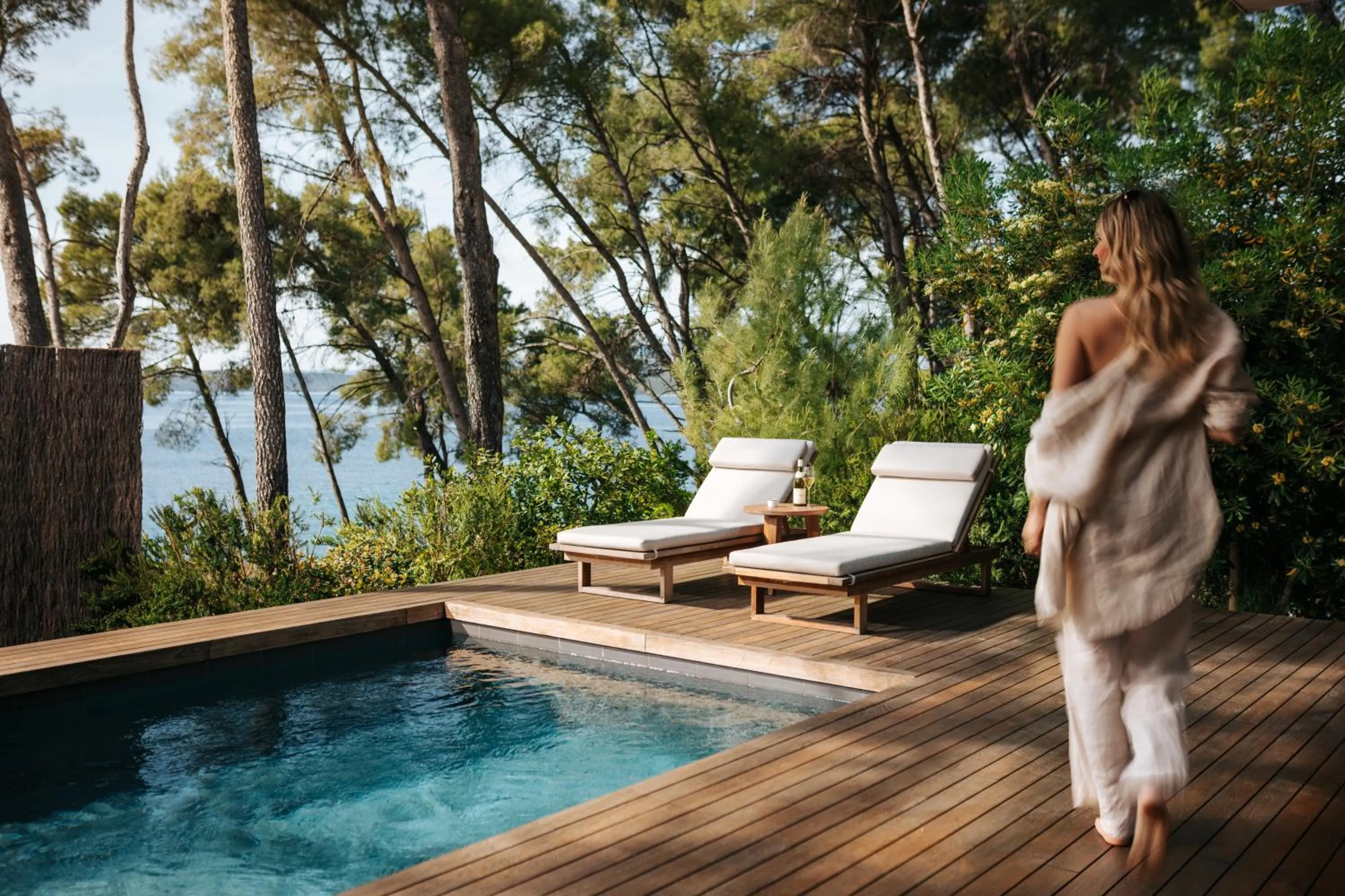 Swimming pool in Maslina Resort