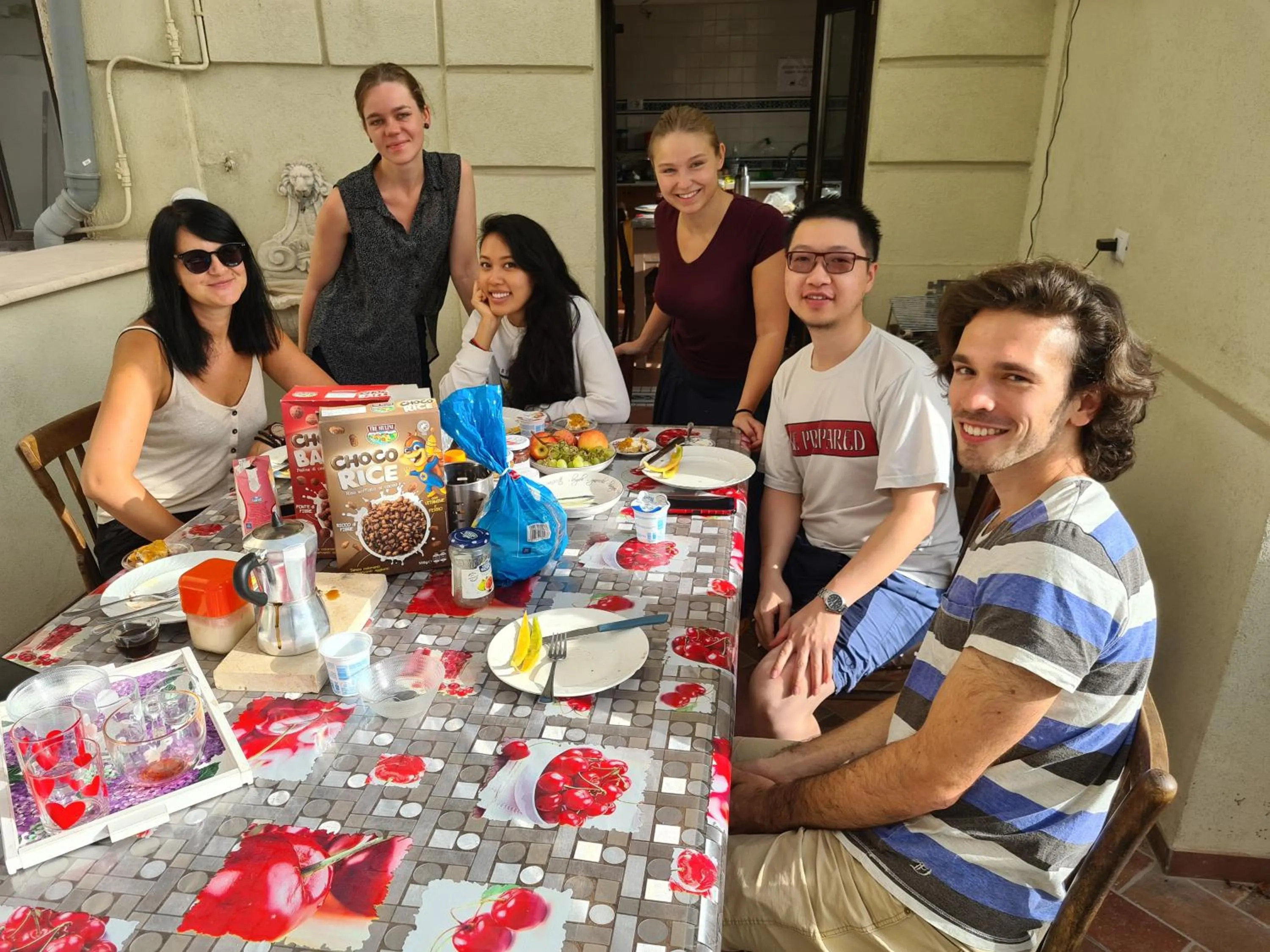 People in Salerno Experience Hostel