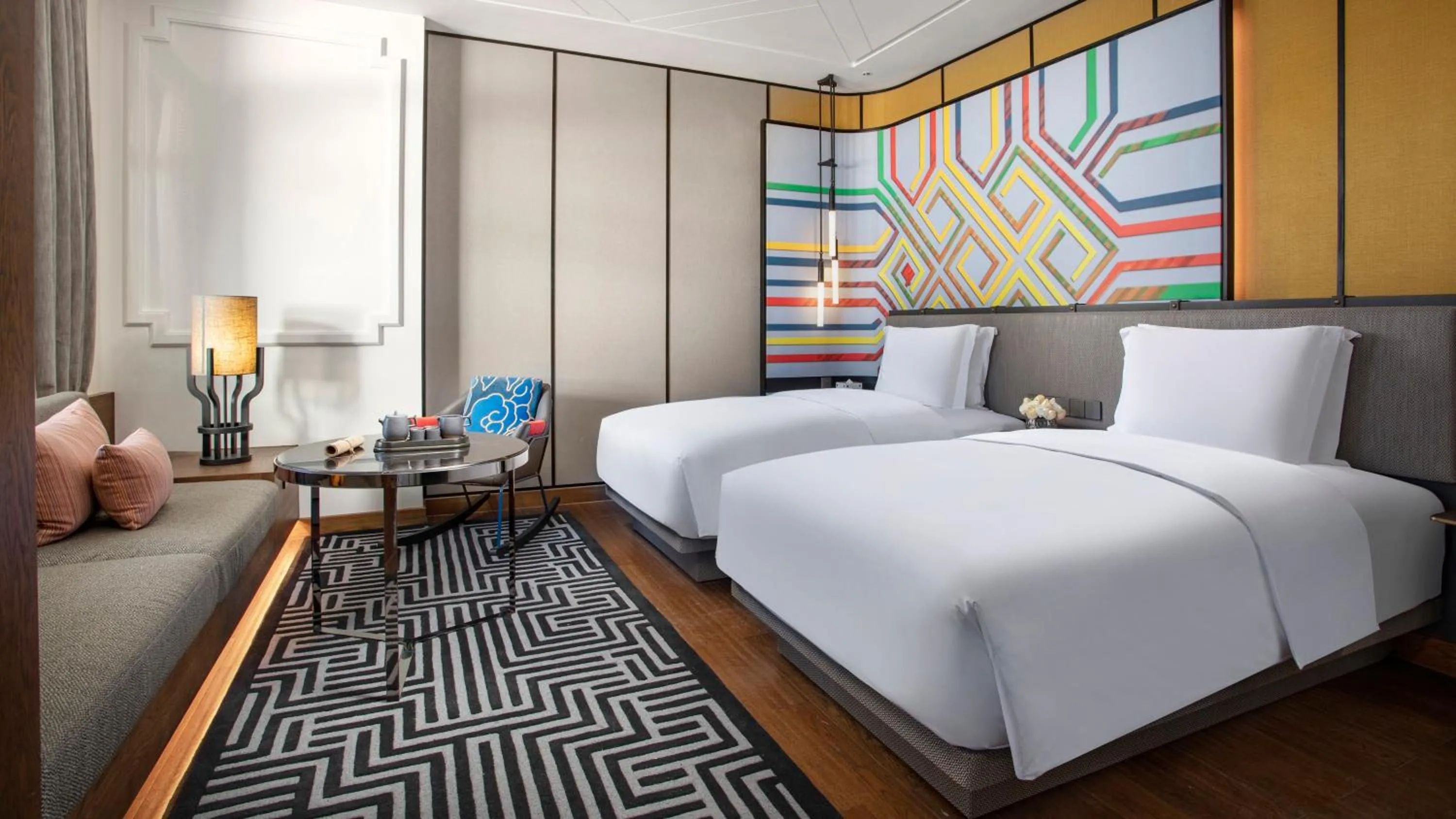 Photo of the whole room, Bed in Hotel Indigo Diqing Moonlight City by IHG