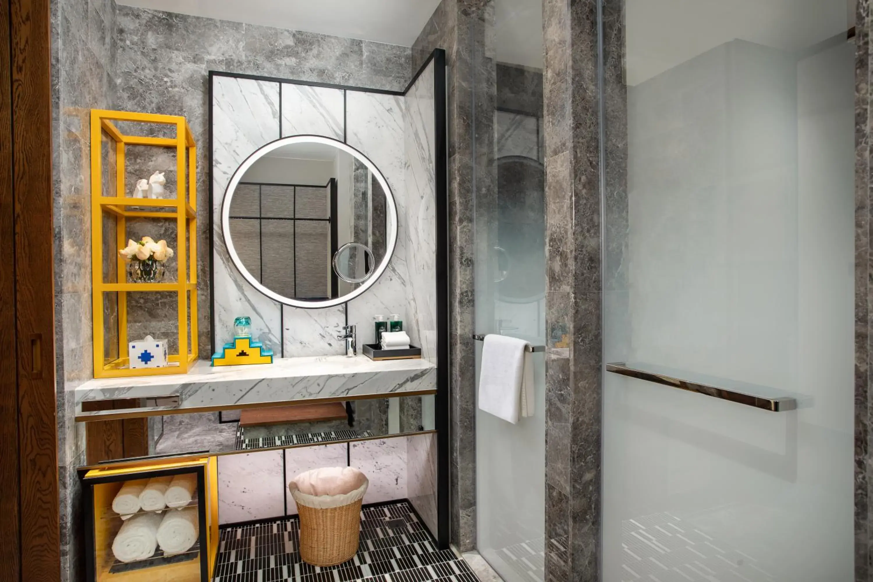 Bathroom in Hotel Indigo Diqing Moonlight City by IHG Bathroom in Hotel Indigo Diqing Moonlight City by IHG