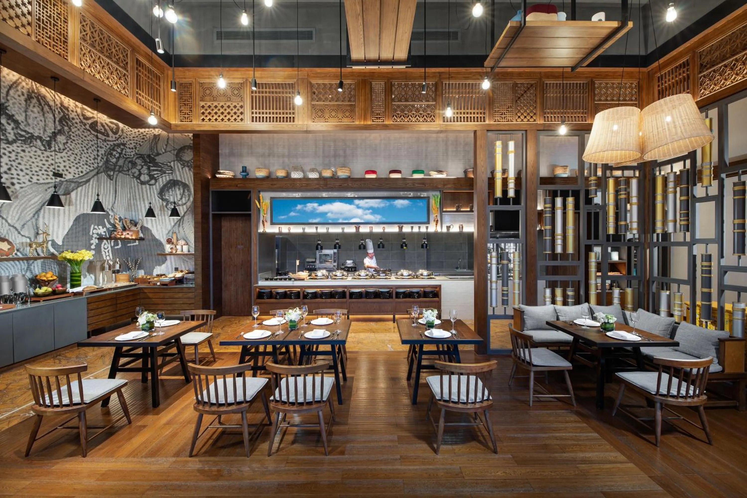 Restaurant/places to eat in Hotel Indigo Diqing Moonlight City by IHG