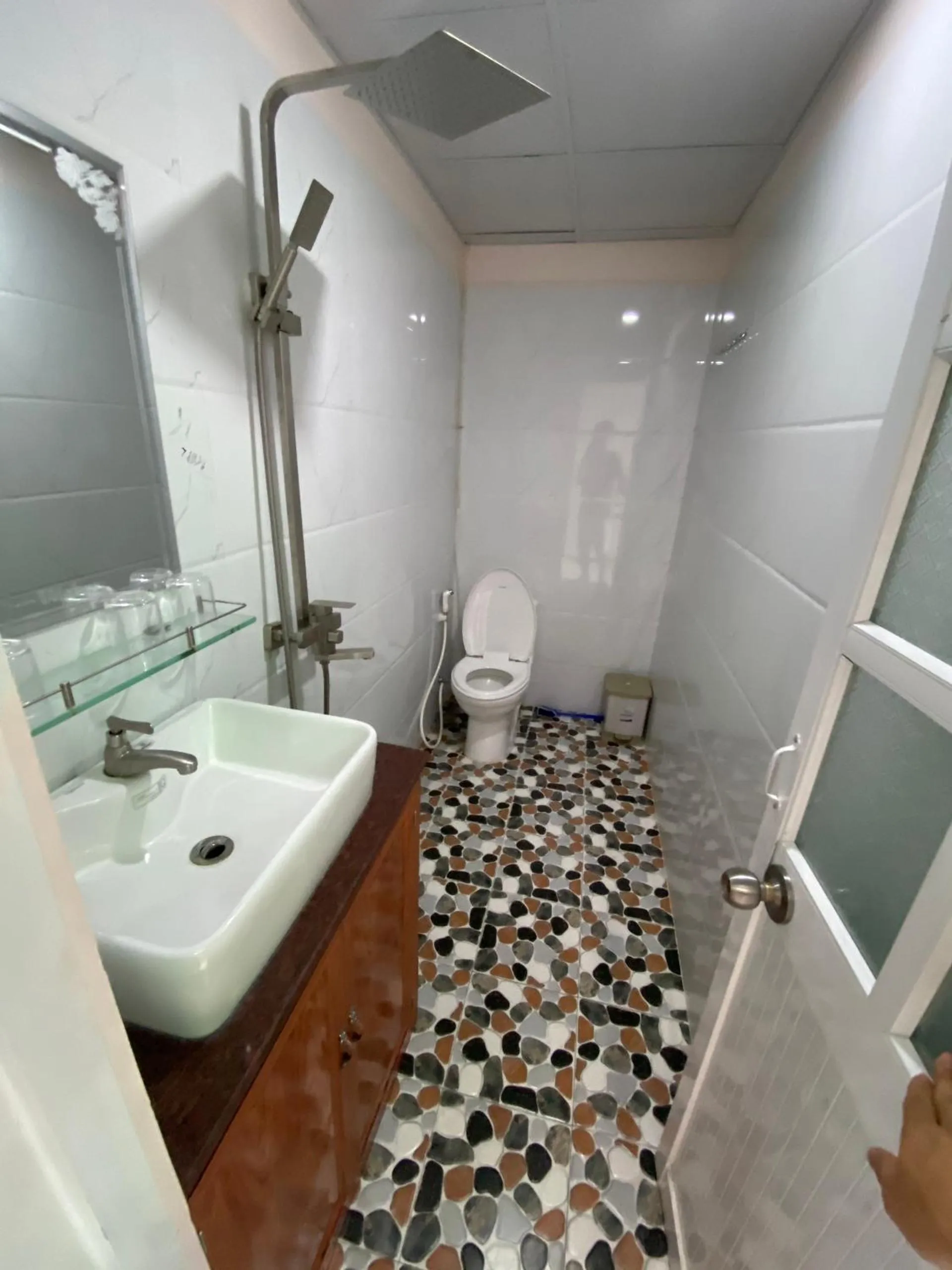 Bathroom in Hoang Anh Hotel