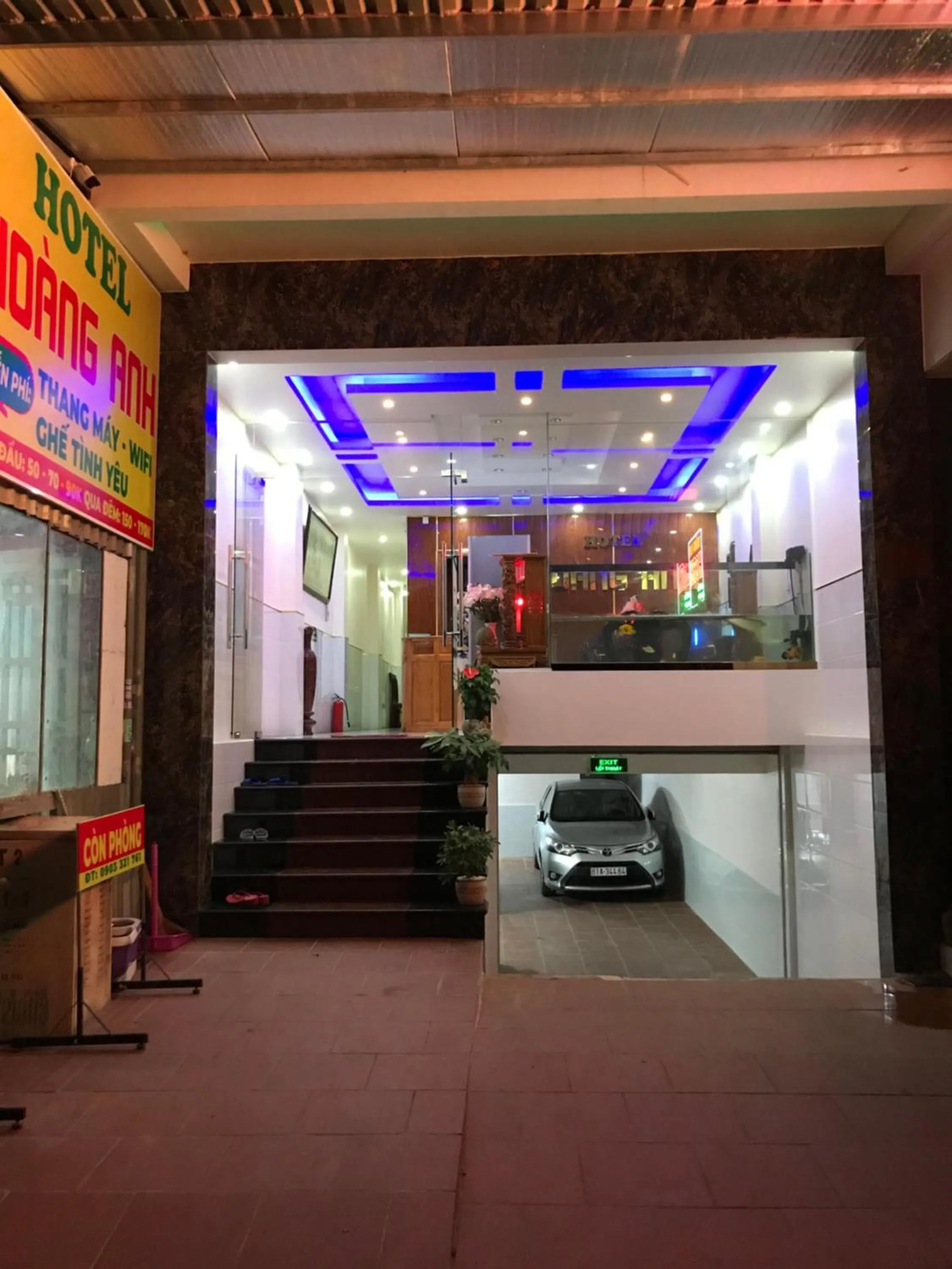 Facade/entrance in Hoang Anh Hotel