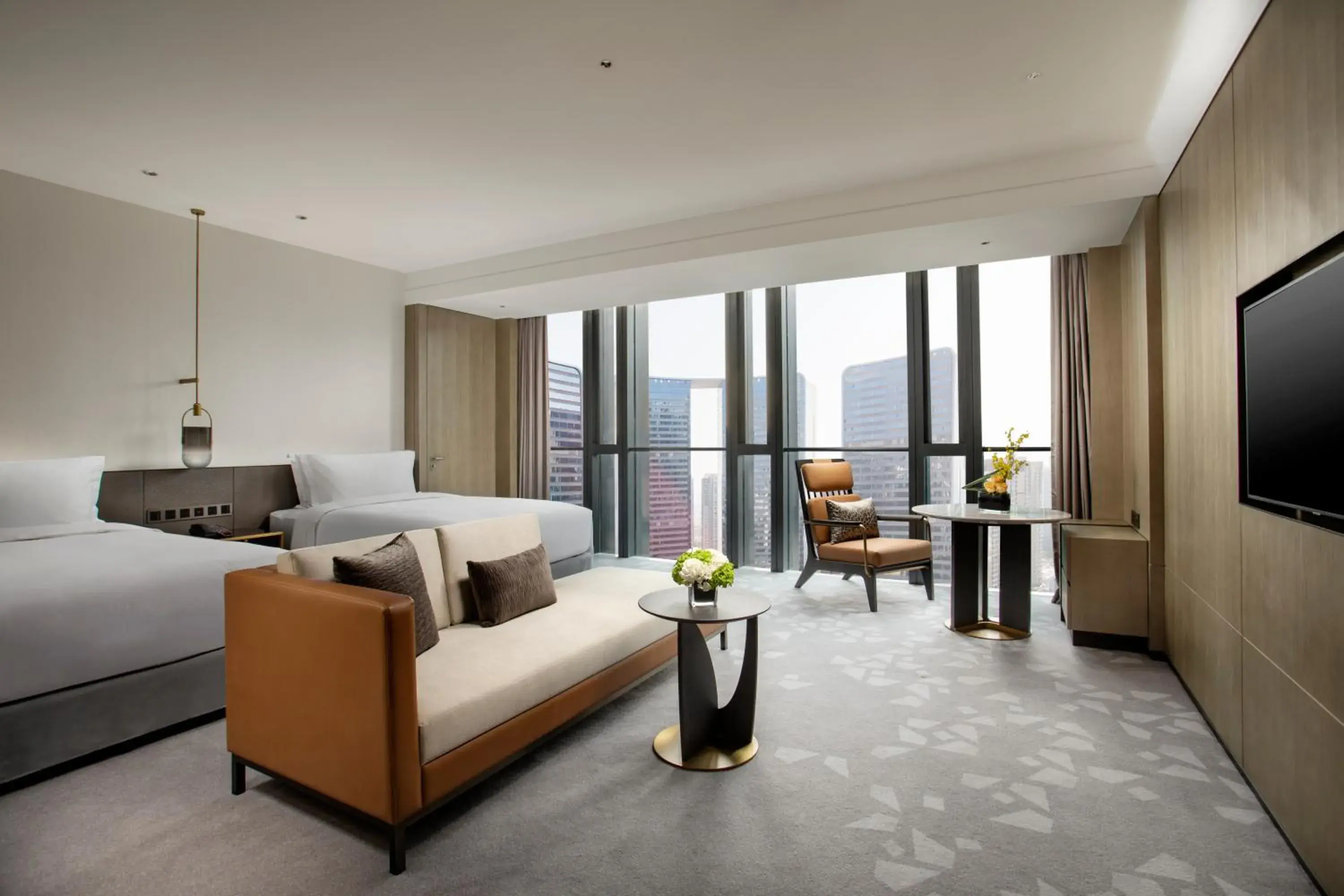 Photo of the whole room, Bed in InterContinental Foshan DongPing Photo of the whole room, Bed in InterContinental Foshan DongPing