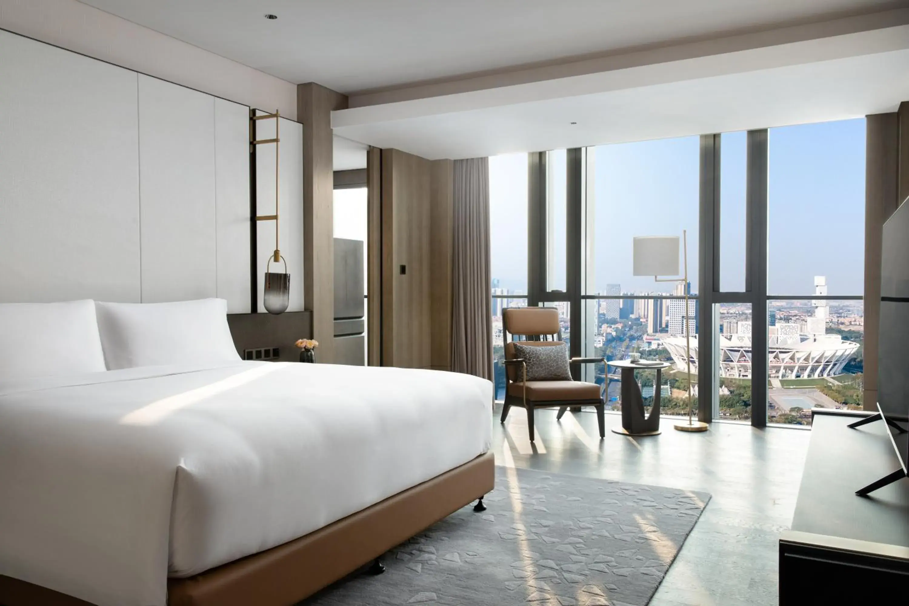 On site, Bed in InterContinental Foshan DongPing On site, Bed in InterContinental Foshan DongPing