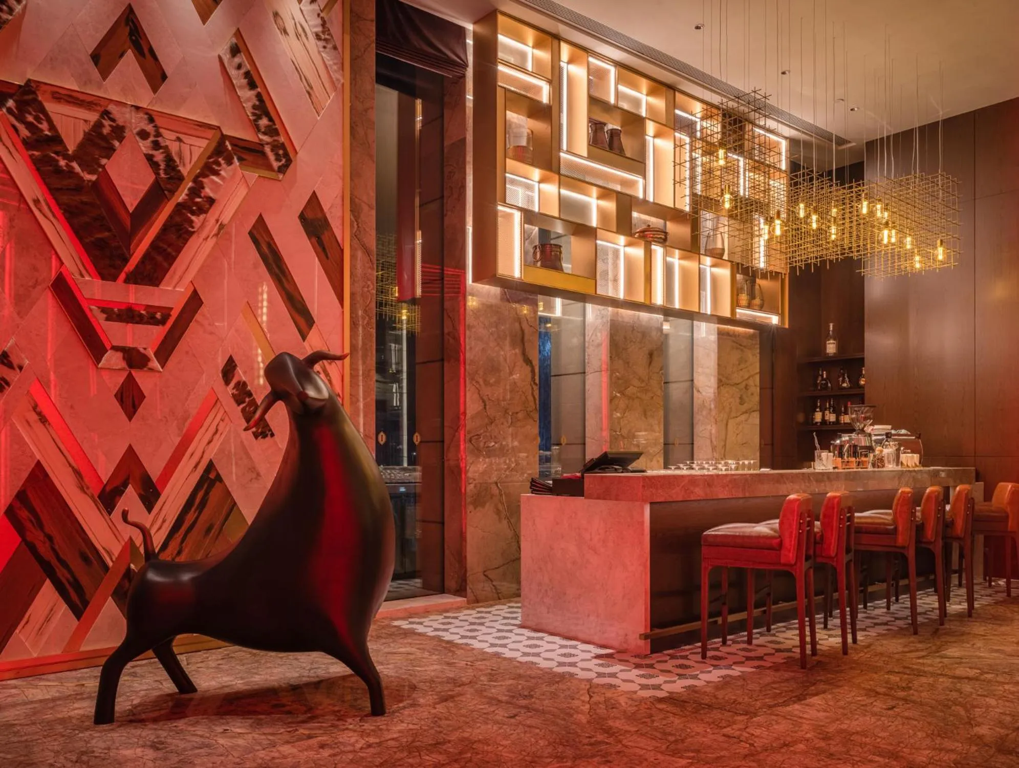 Lounge or bar in InterContinental Foshan DongPing