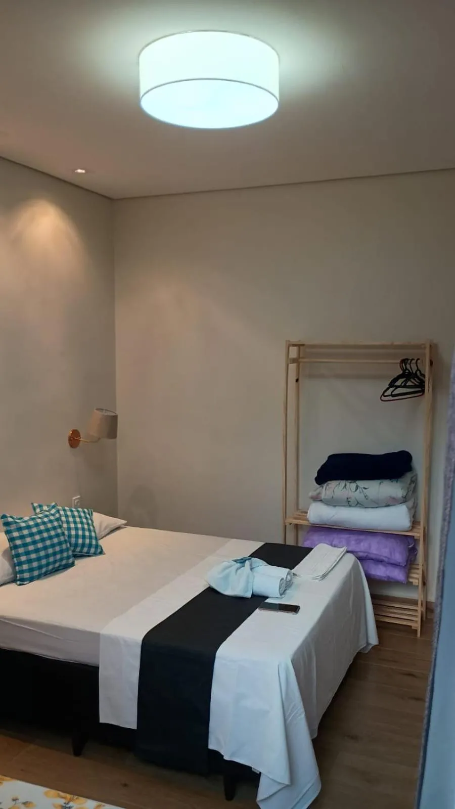 Bed in Pousada Nova Conquista