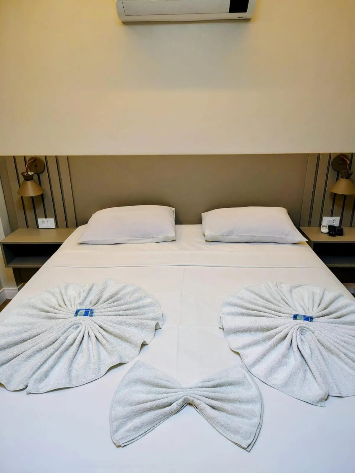 Bed in Pousada Nova Conquista