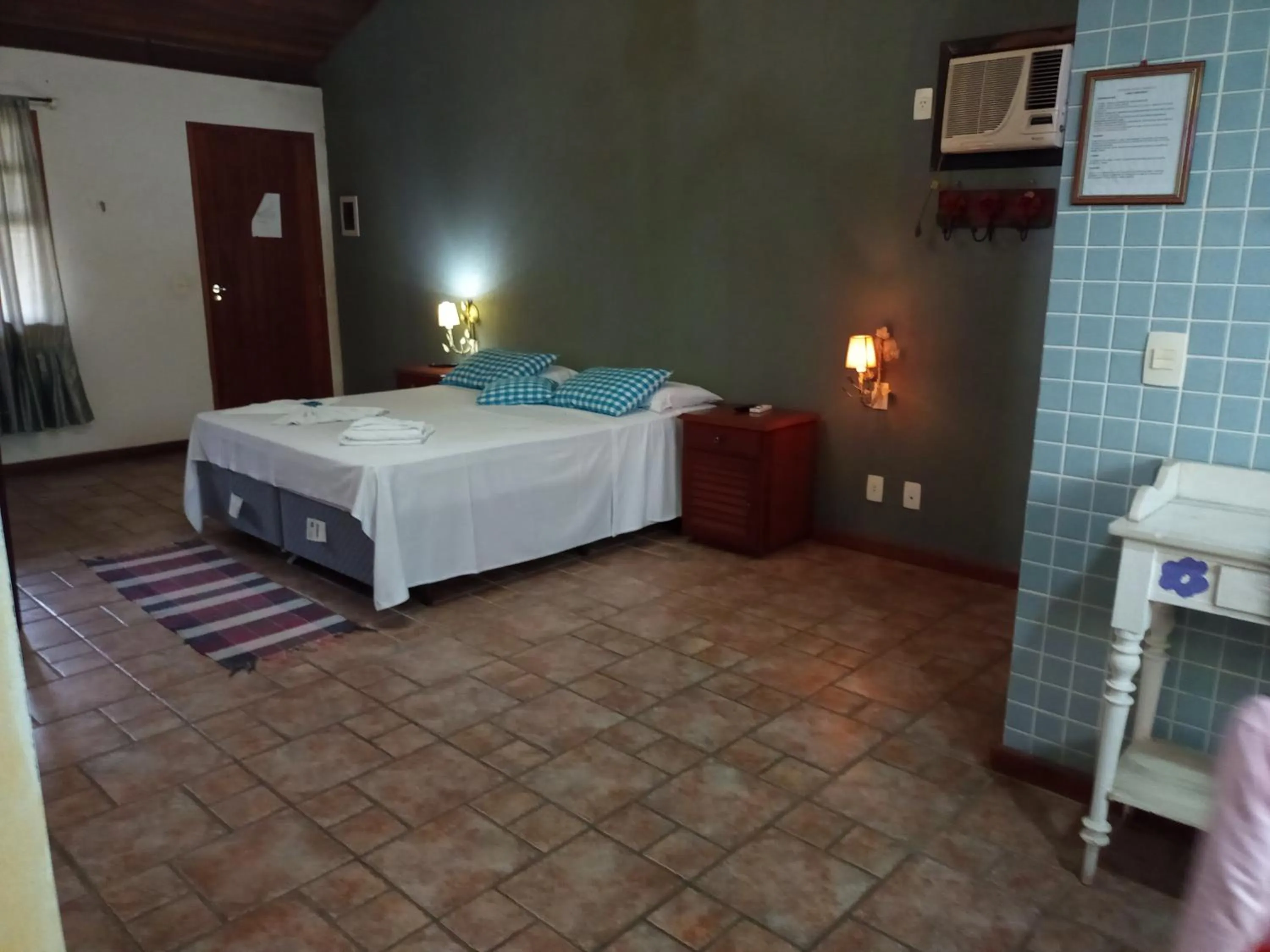 Bed in Pousada Nova Conquista