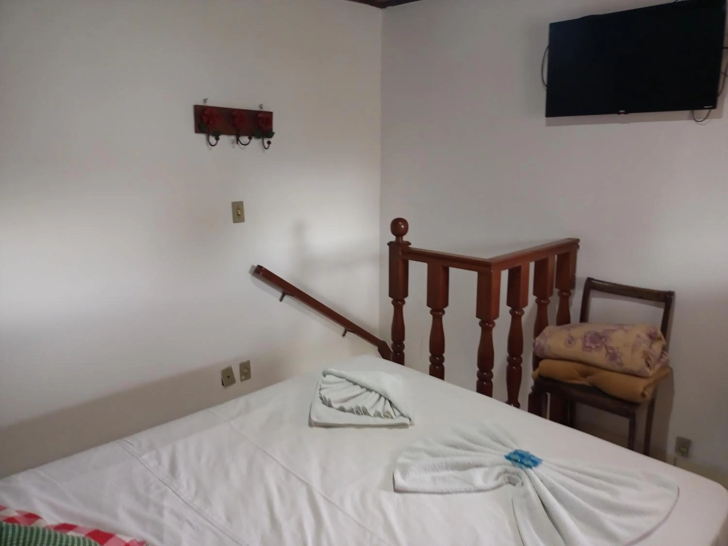 Bed in Pousada Nova Conquista