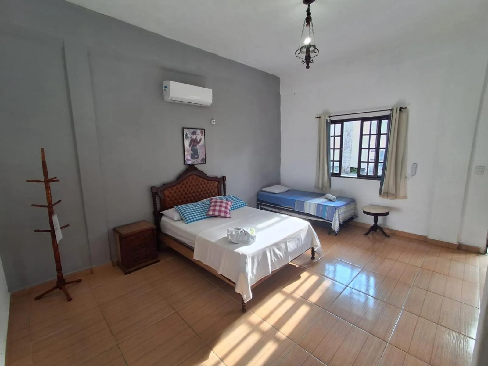 Bed in Pousada Nova Conquista