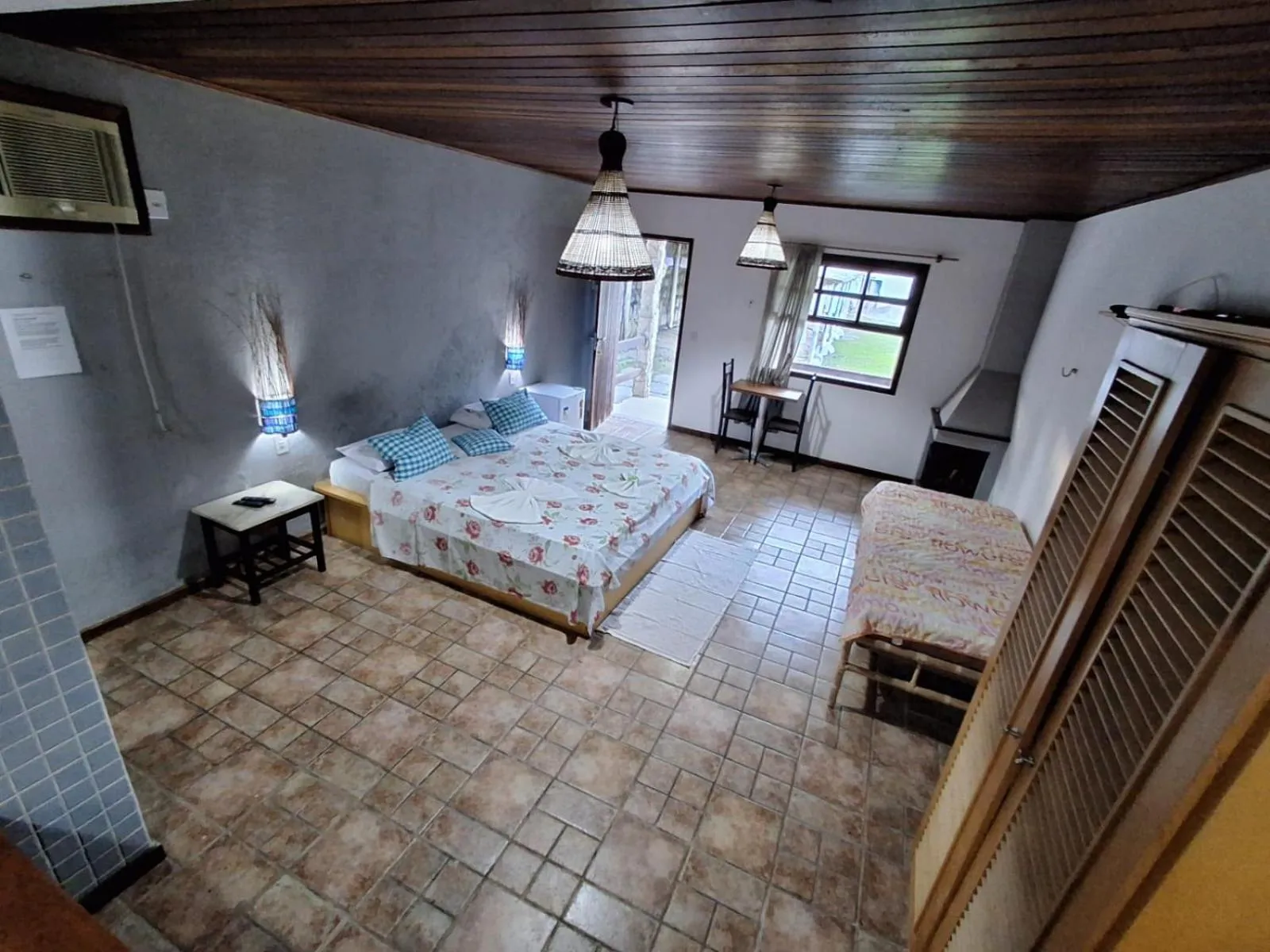 Bed in Pousada Nova Conquista