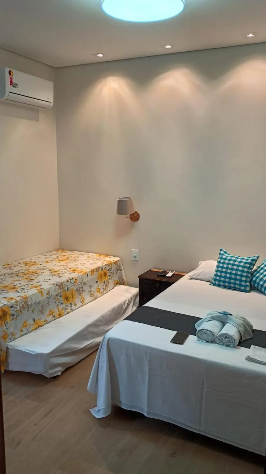 Bed in Pousada Nova Conquista