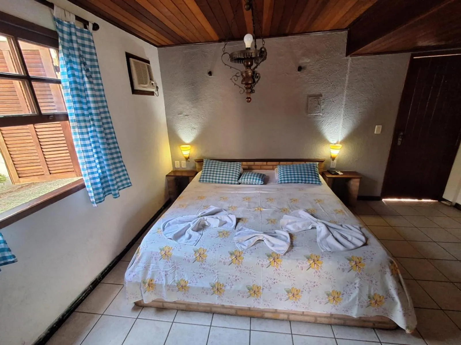 Bed in Pousada Nova Conquista