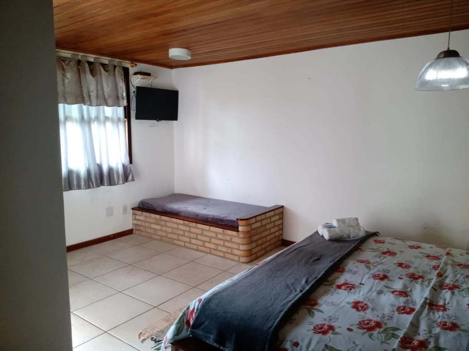 Bed in Pousada Nova Conquista