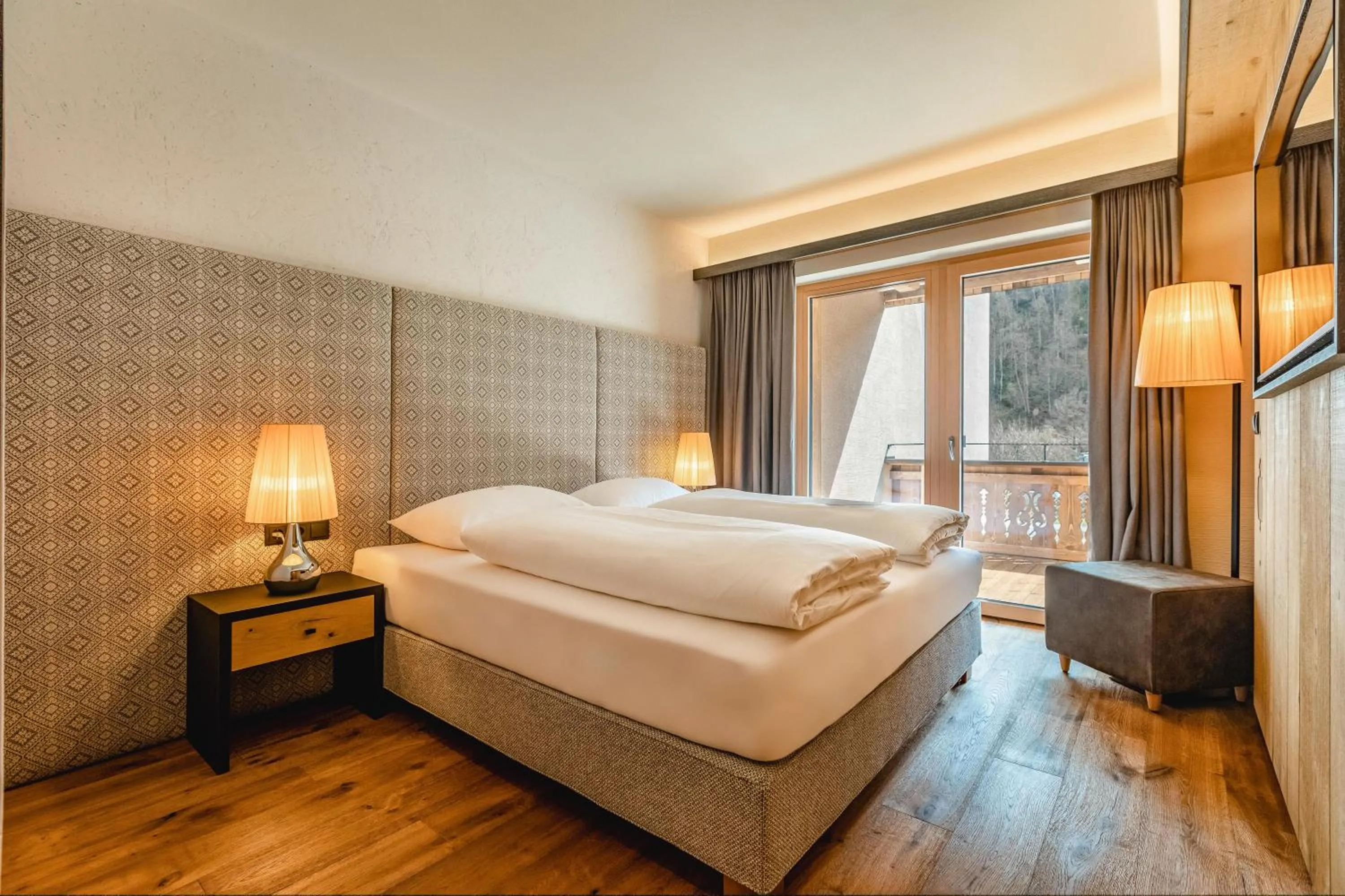 Bed in Apartmenthaus Wiesenhof