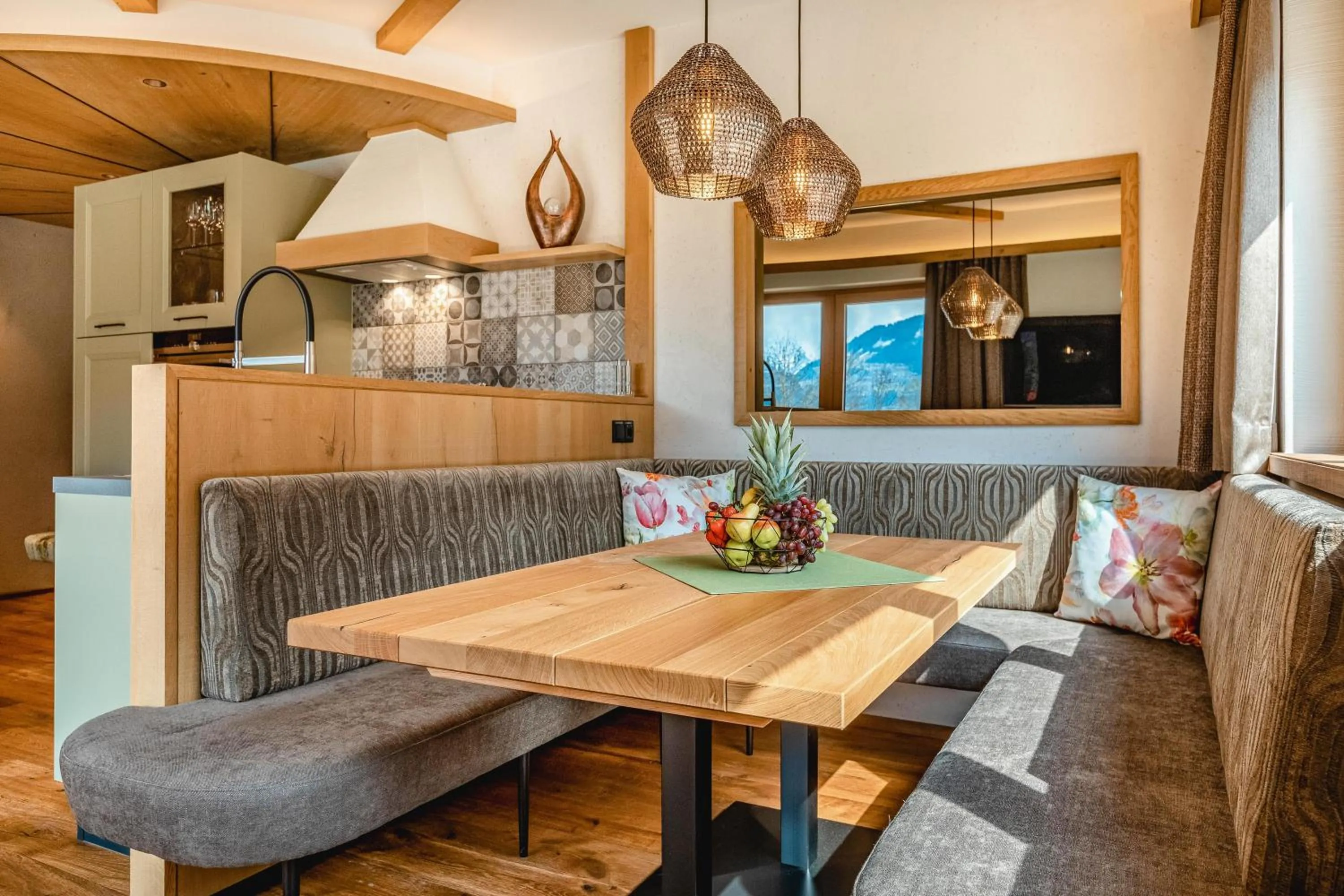 Dining area in Apartmenthaus Wiesenhof