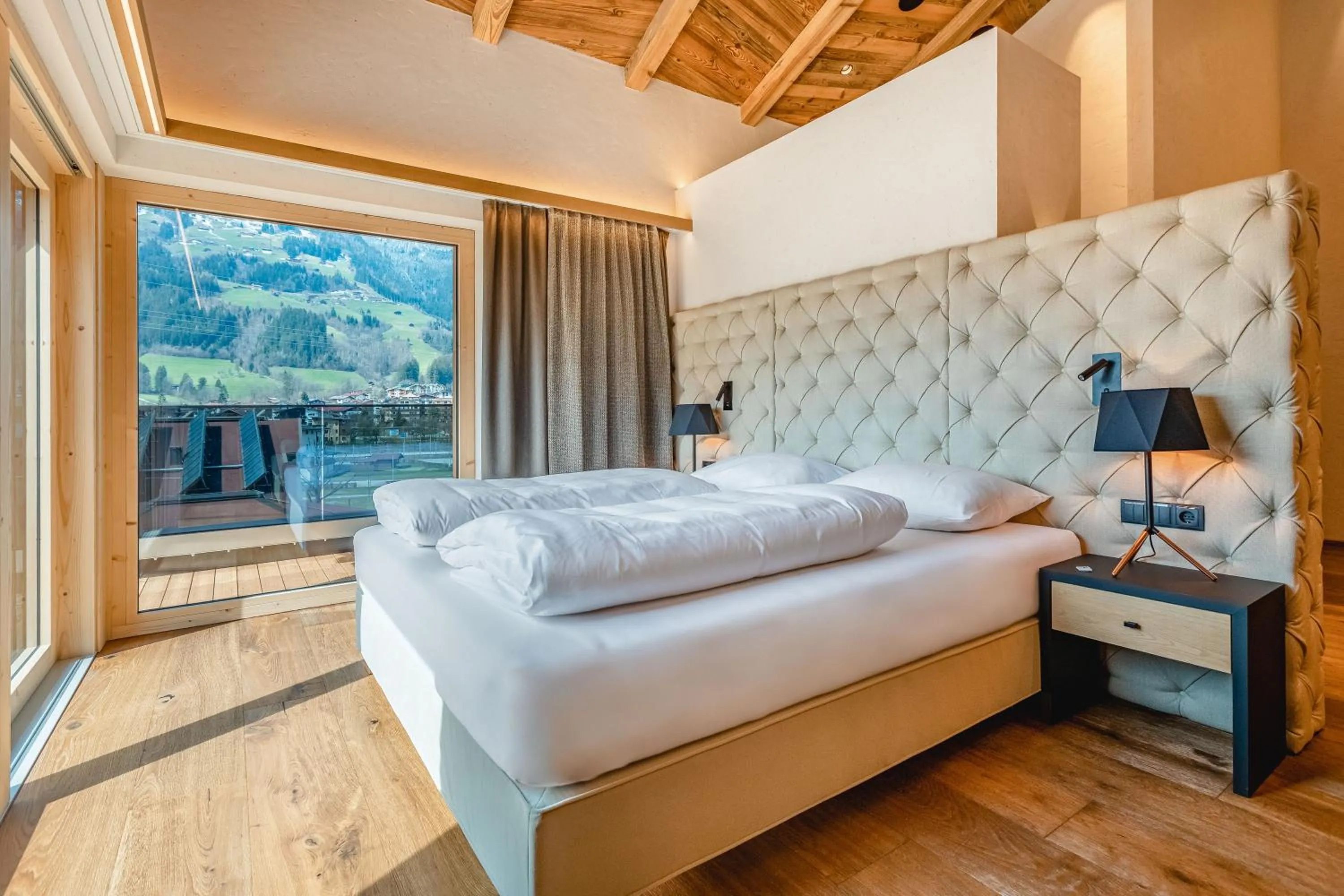 Photo of the whole room, Bed in Apartmenthaus Wiesenhof