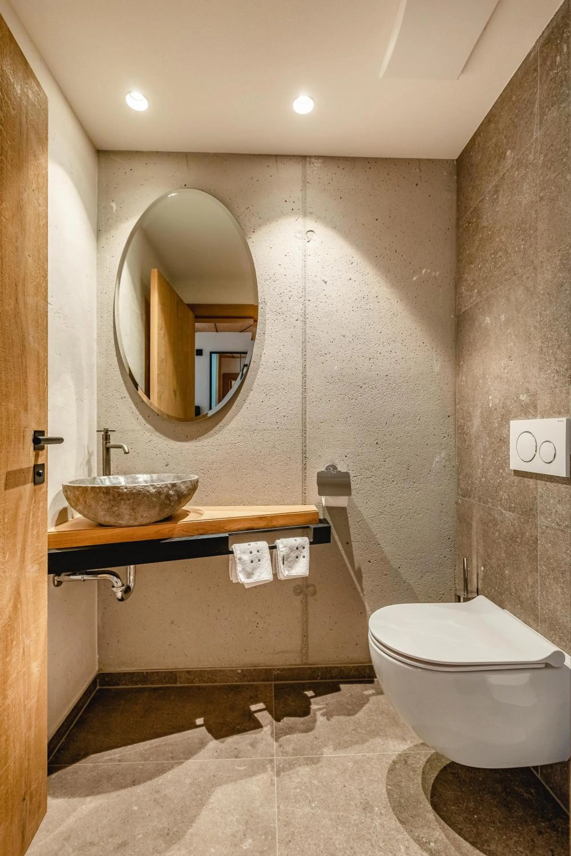 Toilet in Apartmenthaus Wiesenhof