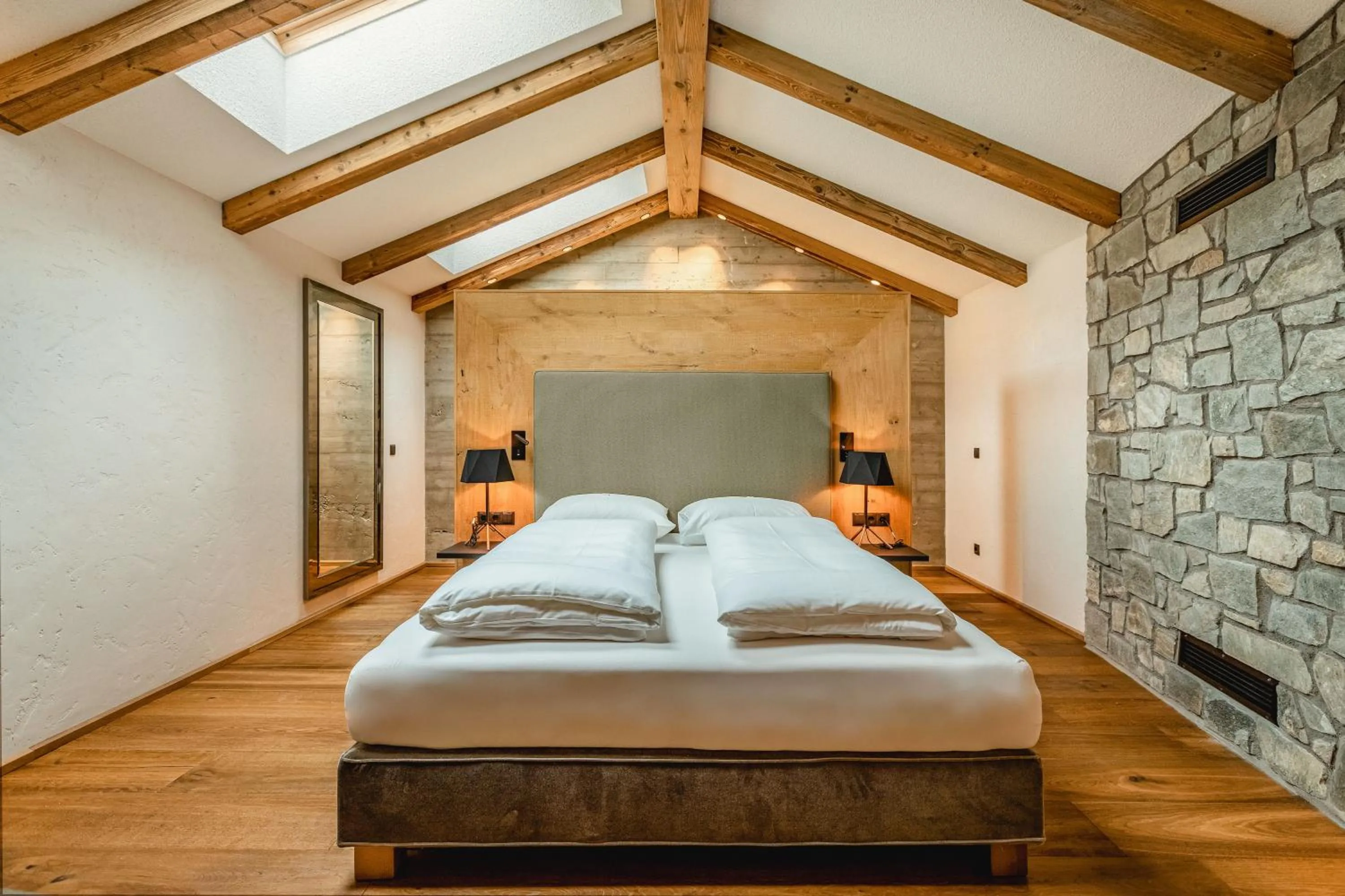 Bed in Apartmenthaus Wiesenhof