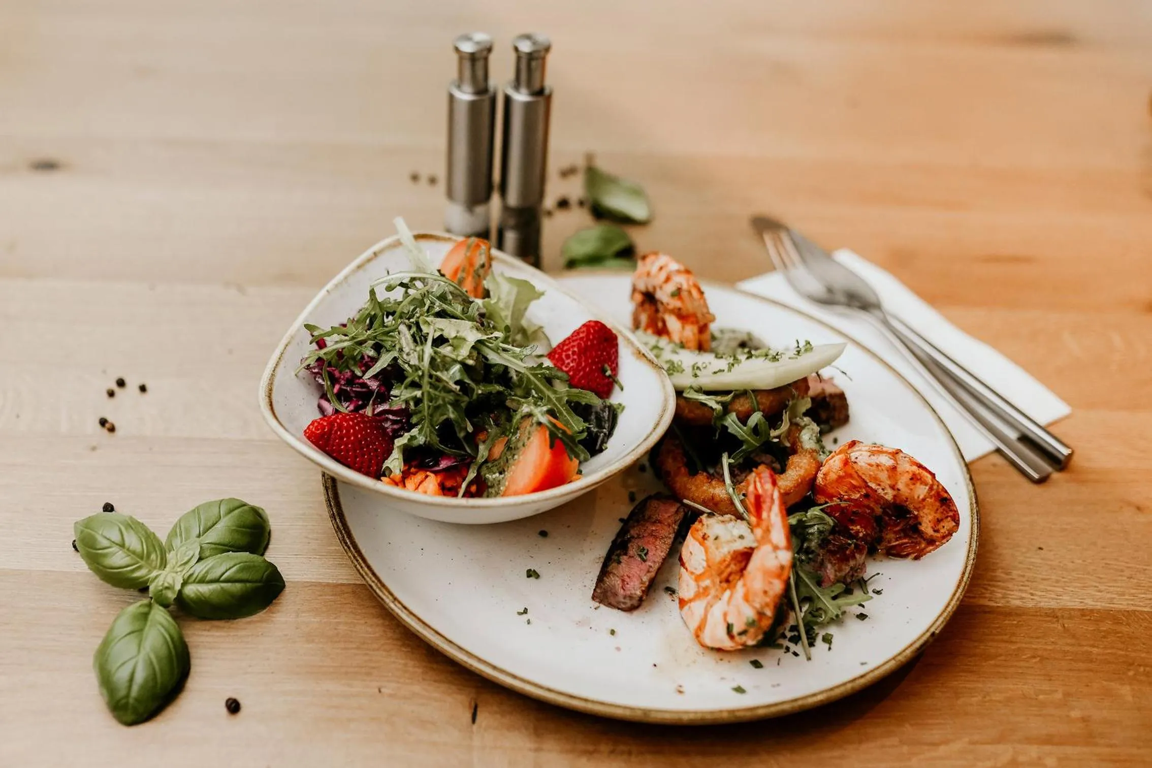 Restaurant/places to eat in Apartmenthaus Wiesenhof