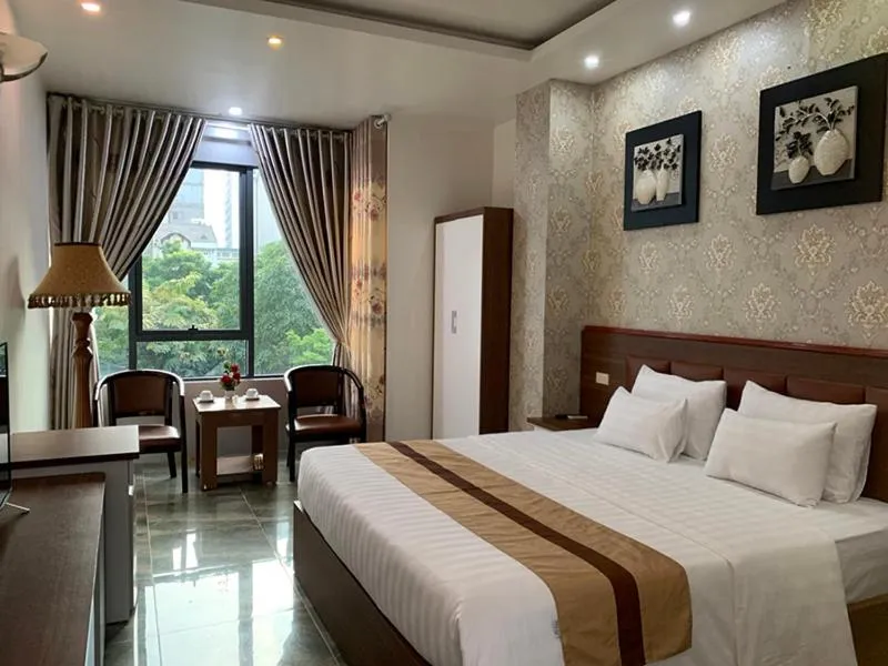 Bed in Hotel Nhất Ly