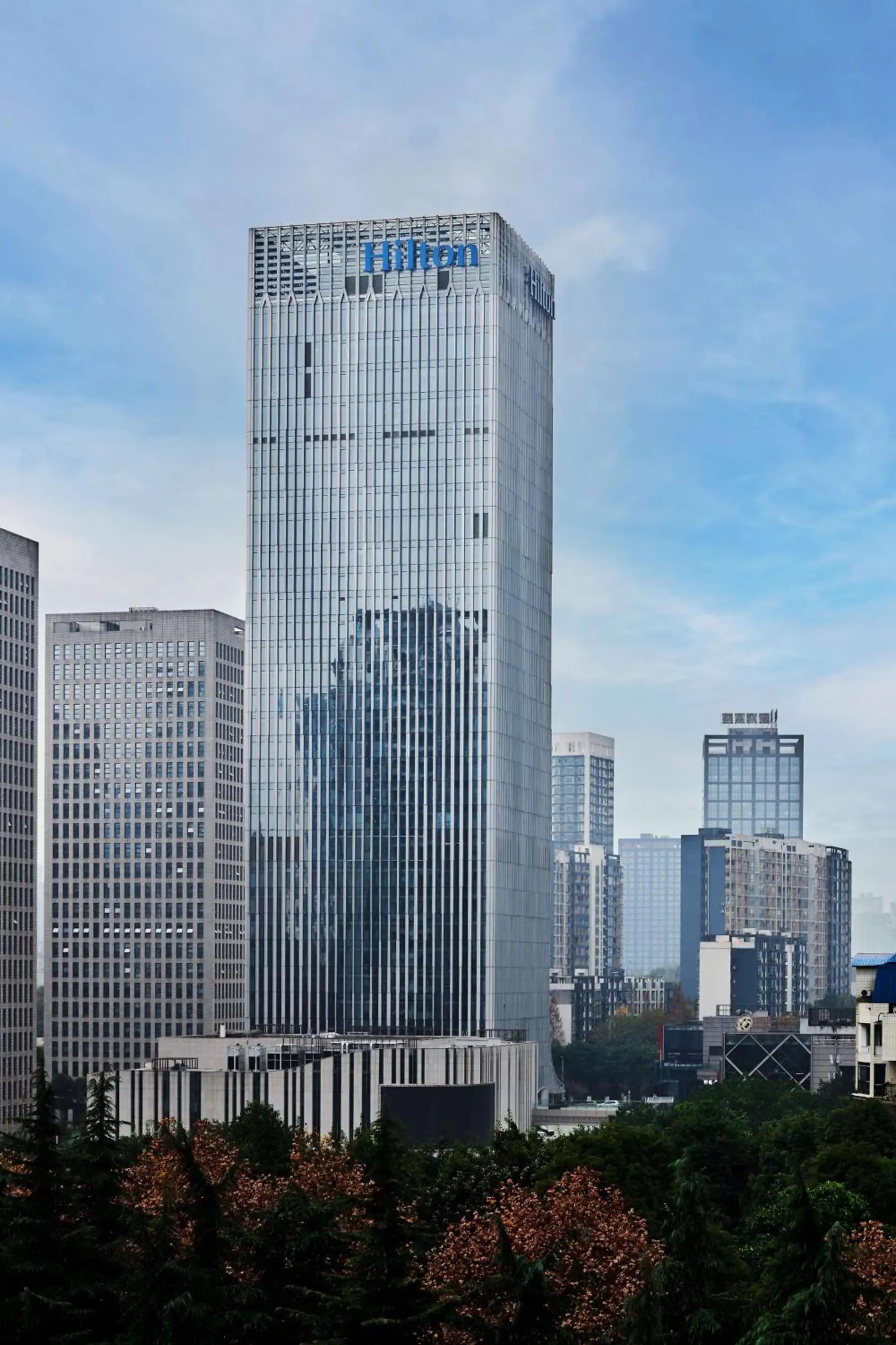 Property building in Hilton Chongqing Liangjiang New Area Property building in Hilton Chongqing Liangjiang New Area