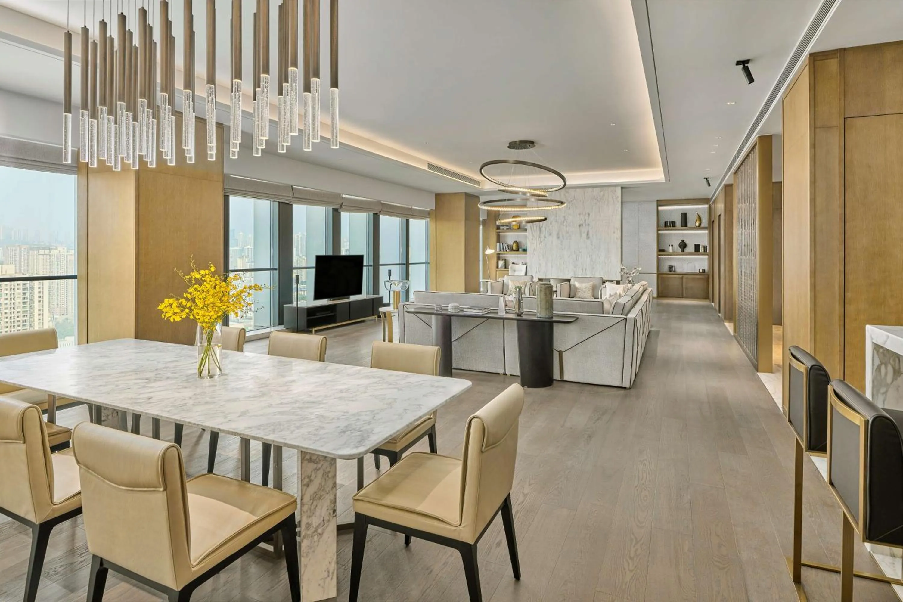 Living room in Hilton Chongqing Liangjiang New Area