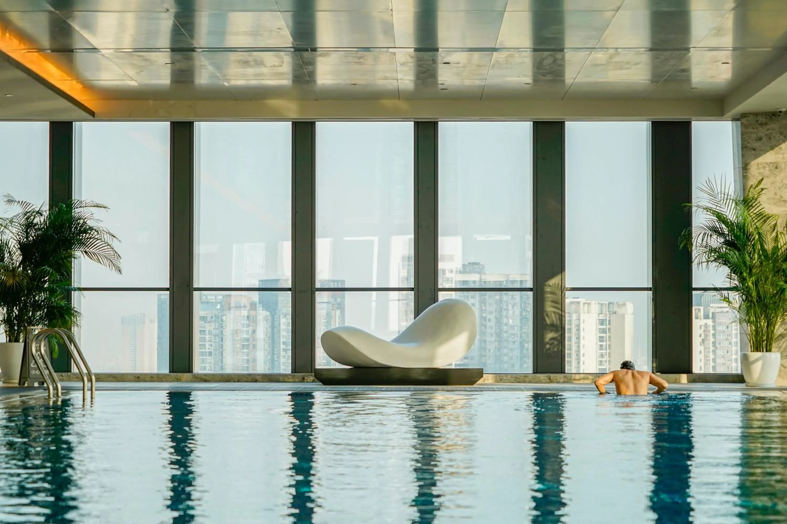 Fitness centre/facilities in Hilton Chongqing Liangjiang New Area