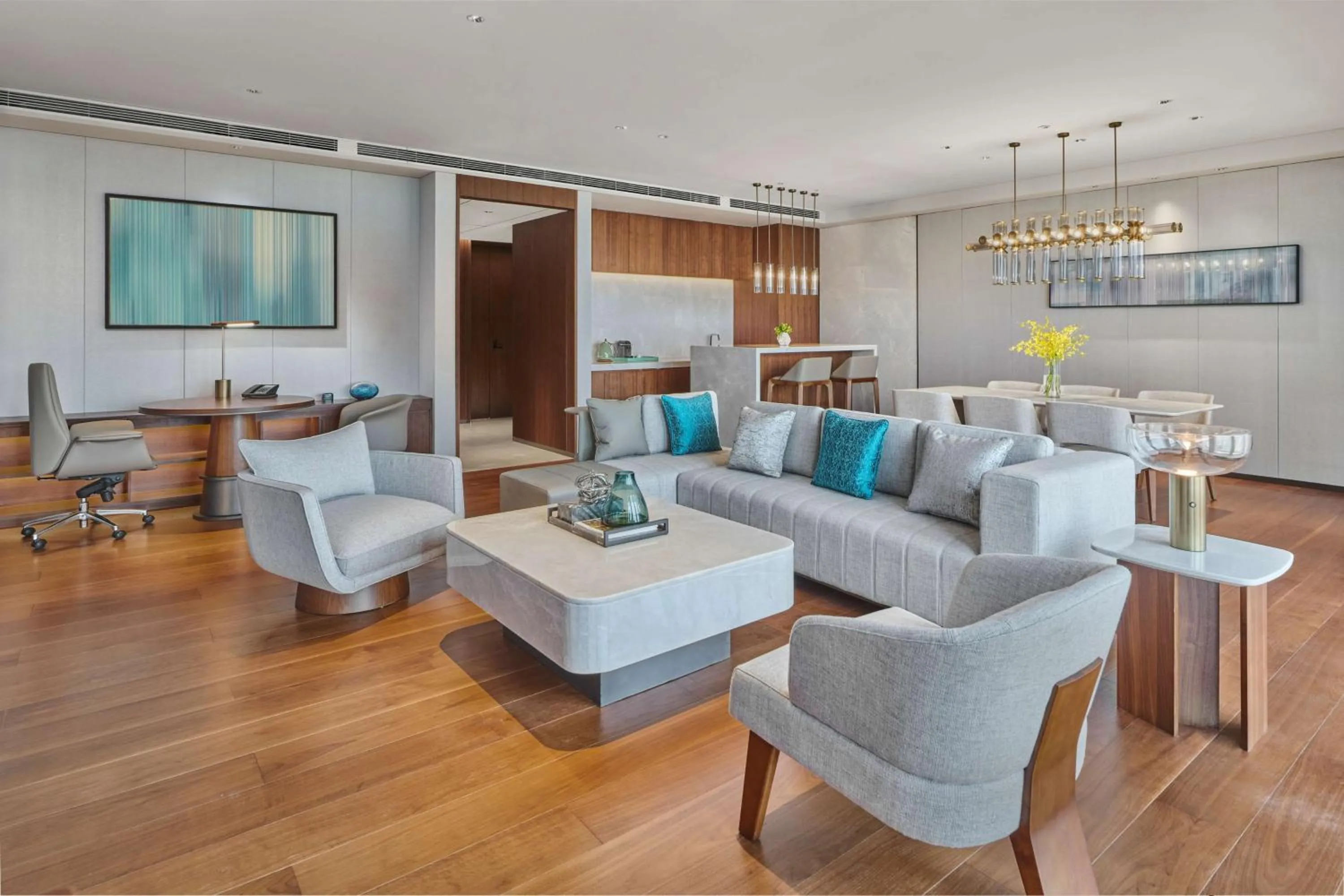 Living room in Hilton Chongqing Liangjiang New Area