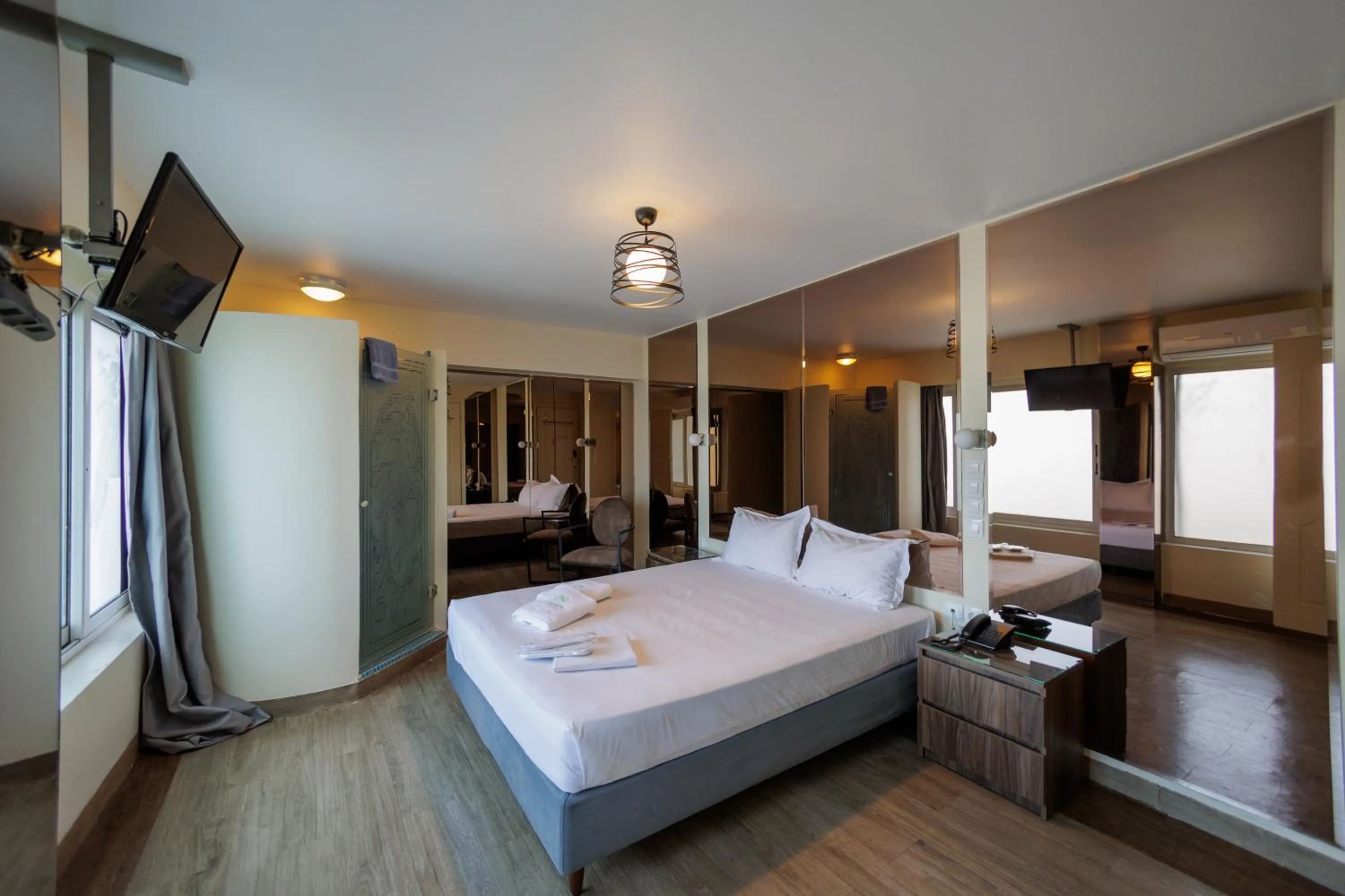 Bedroom, Bed in Aachen