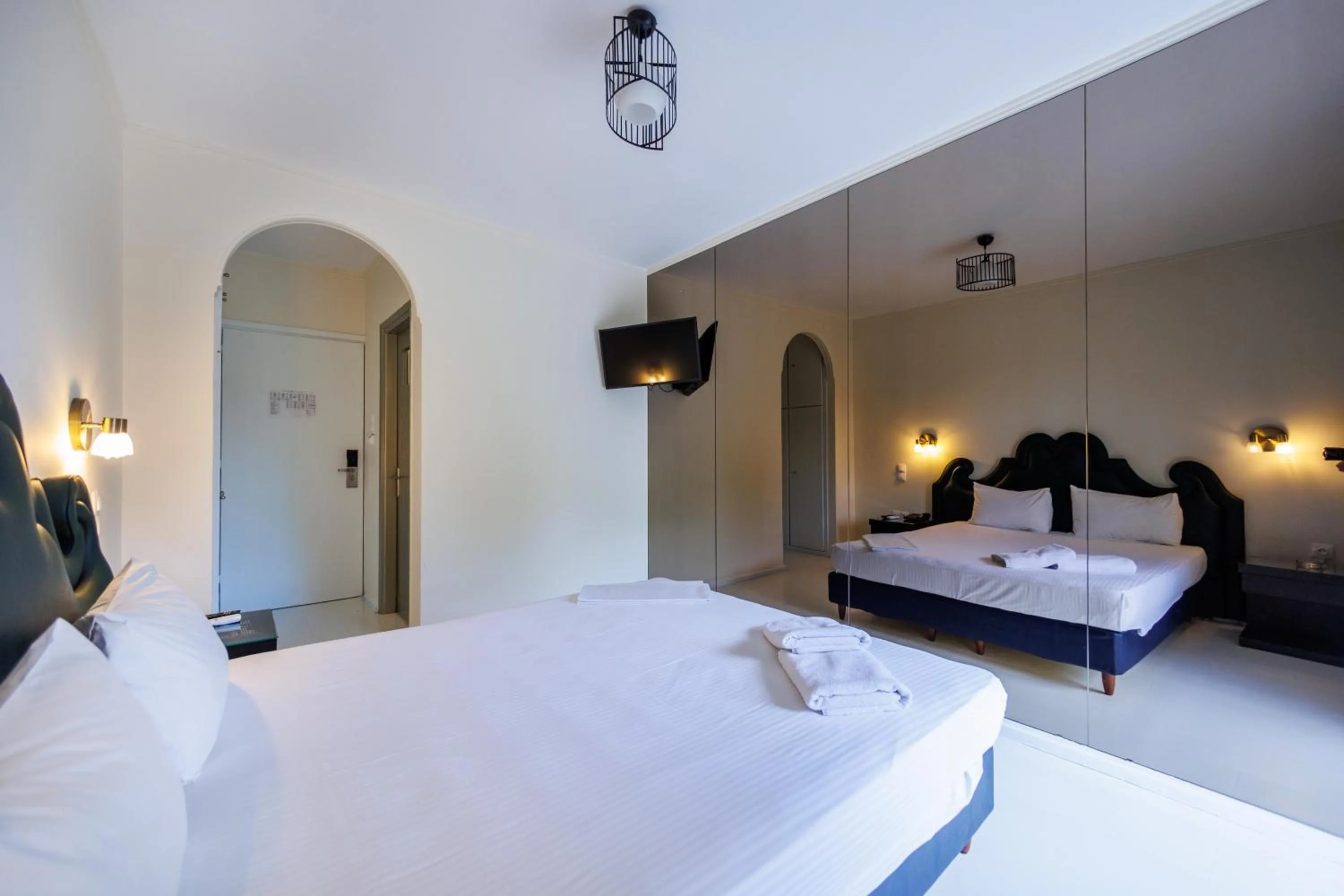 Bedroom, Bed in Aachen