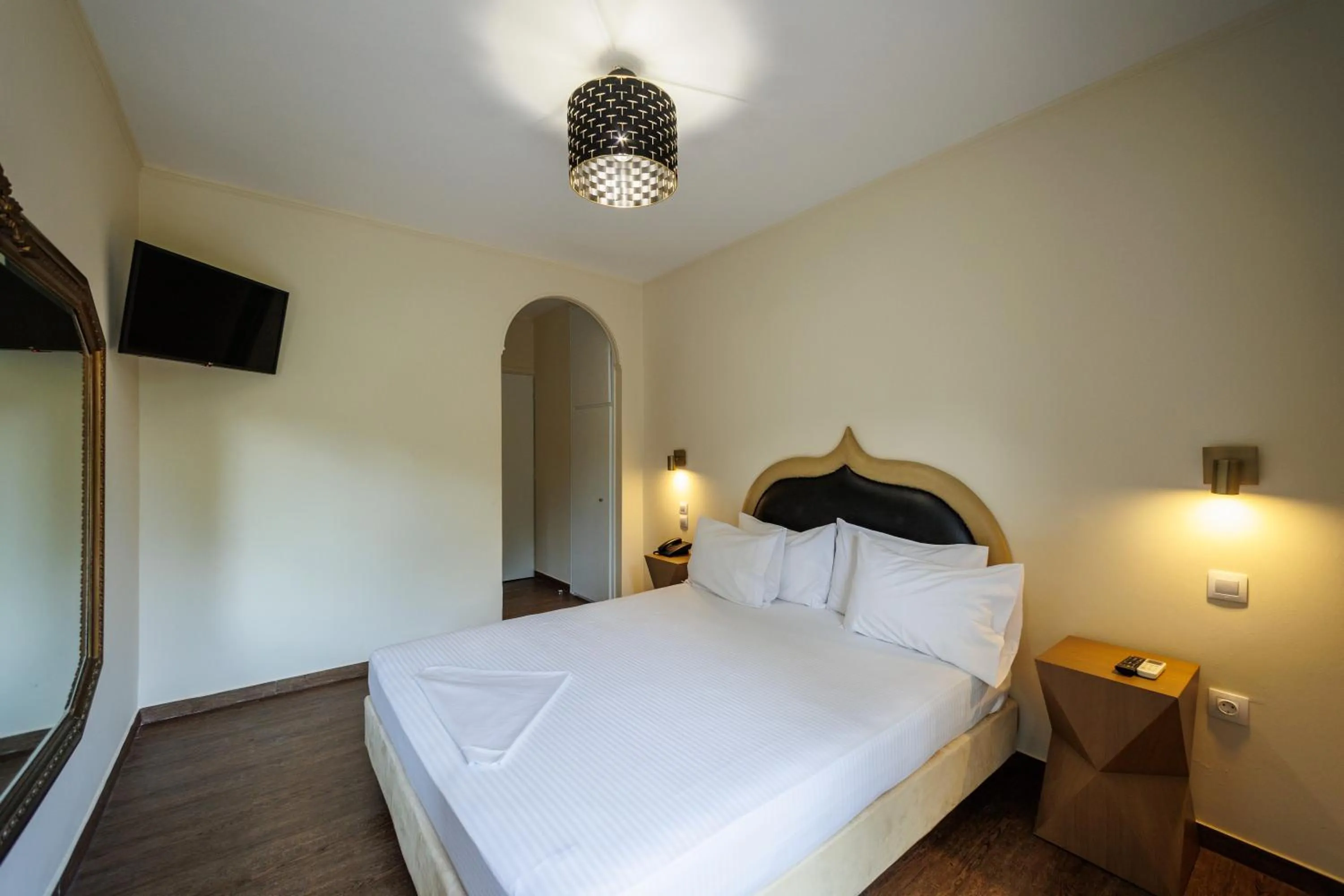 Bedroom, Bed in Aachen