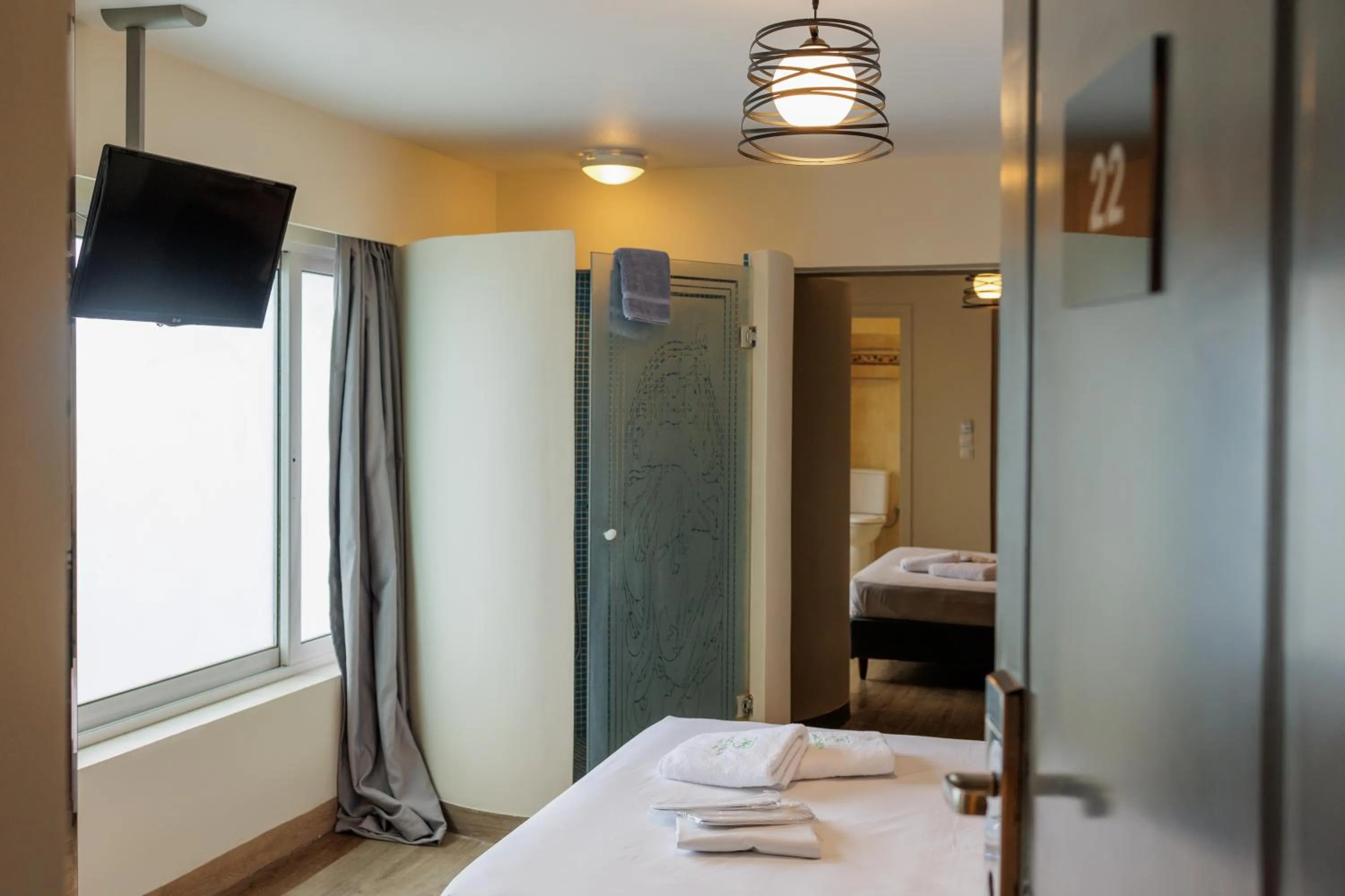 Bedroom, Bed in Aachen