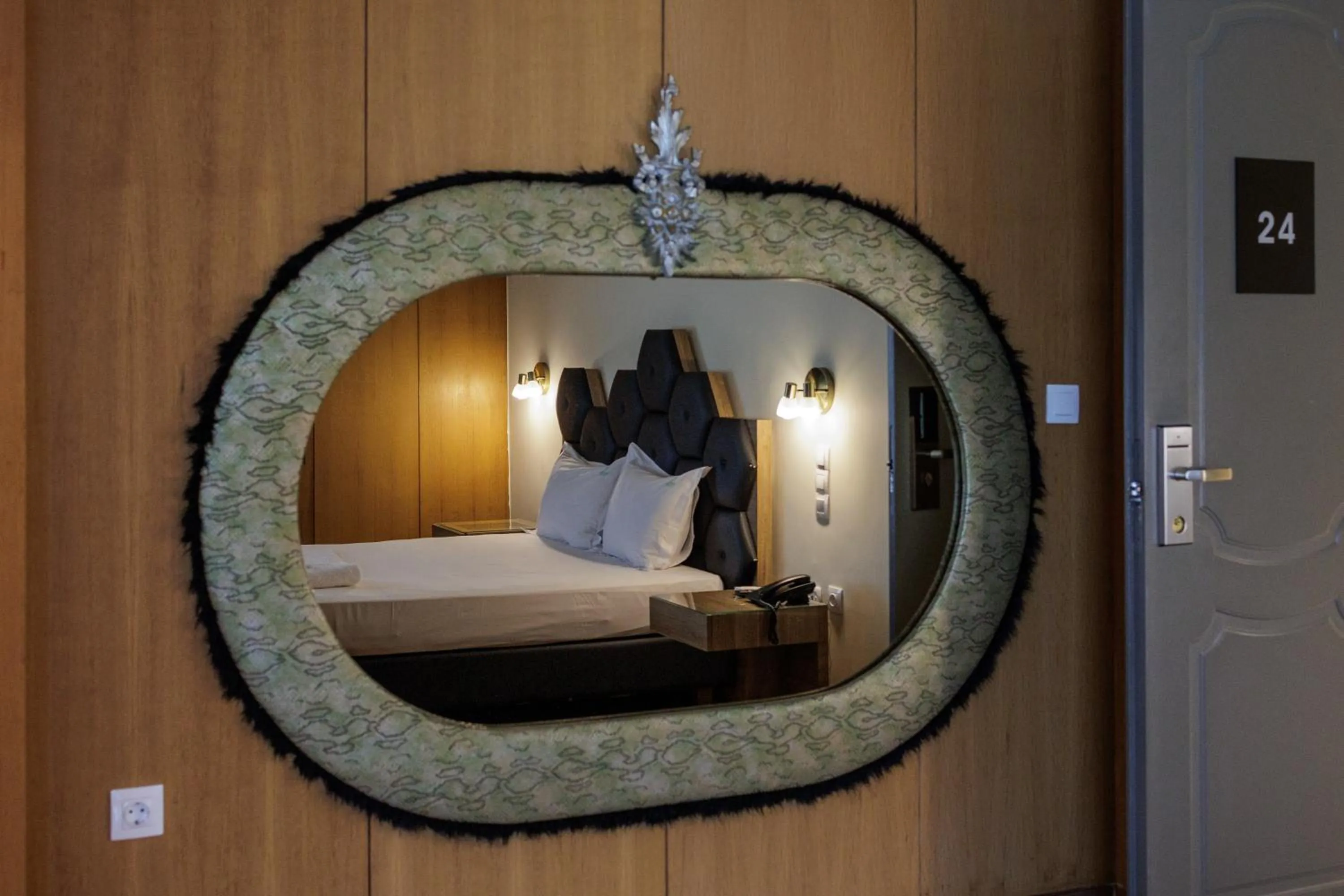 Bedroom, Bed in Aachen