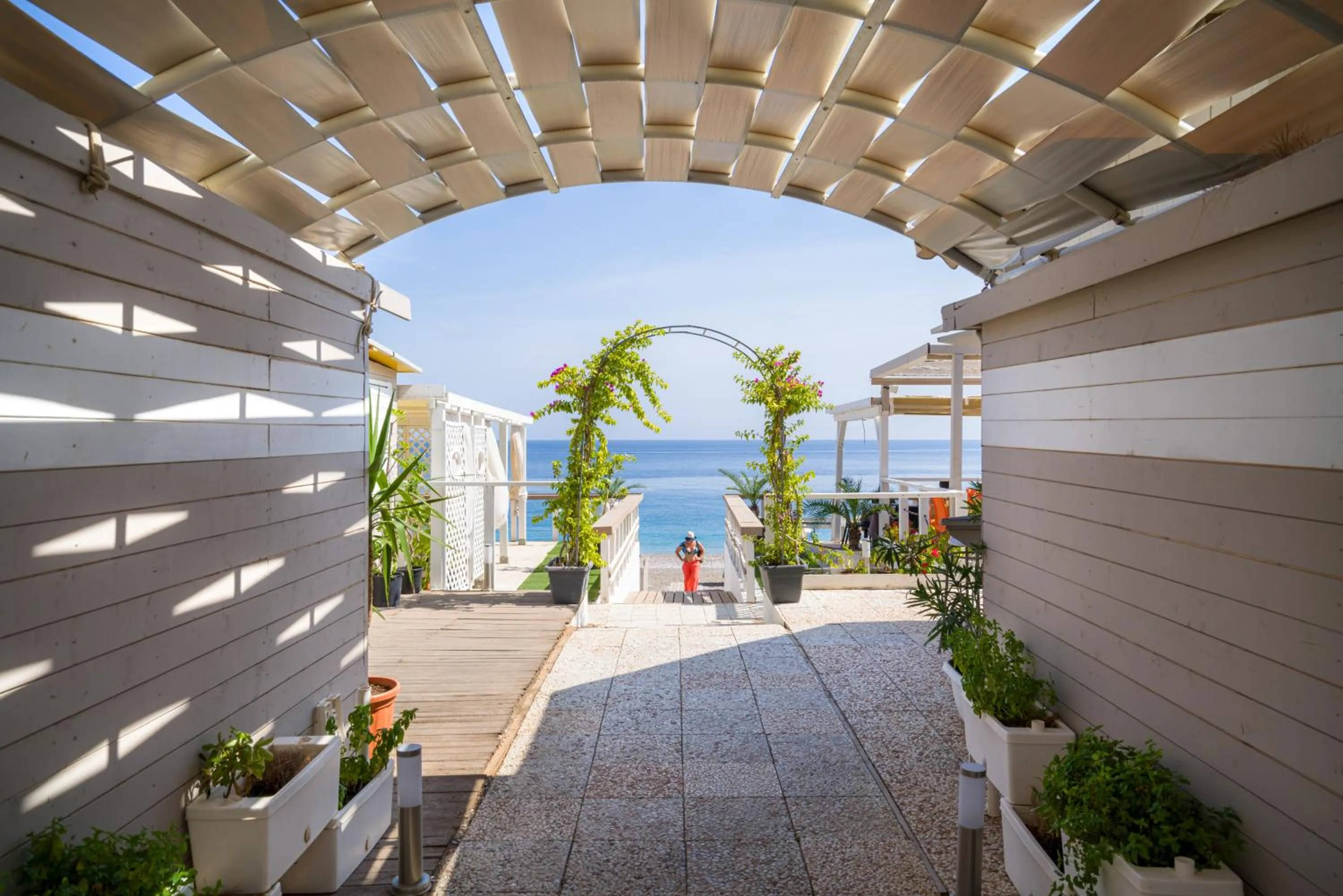 Beach in Hotel Rivage Taormina