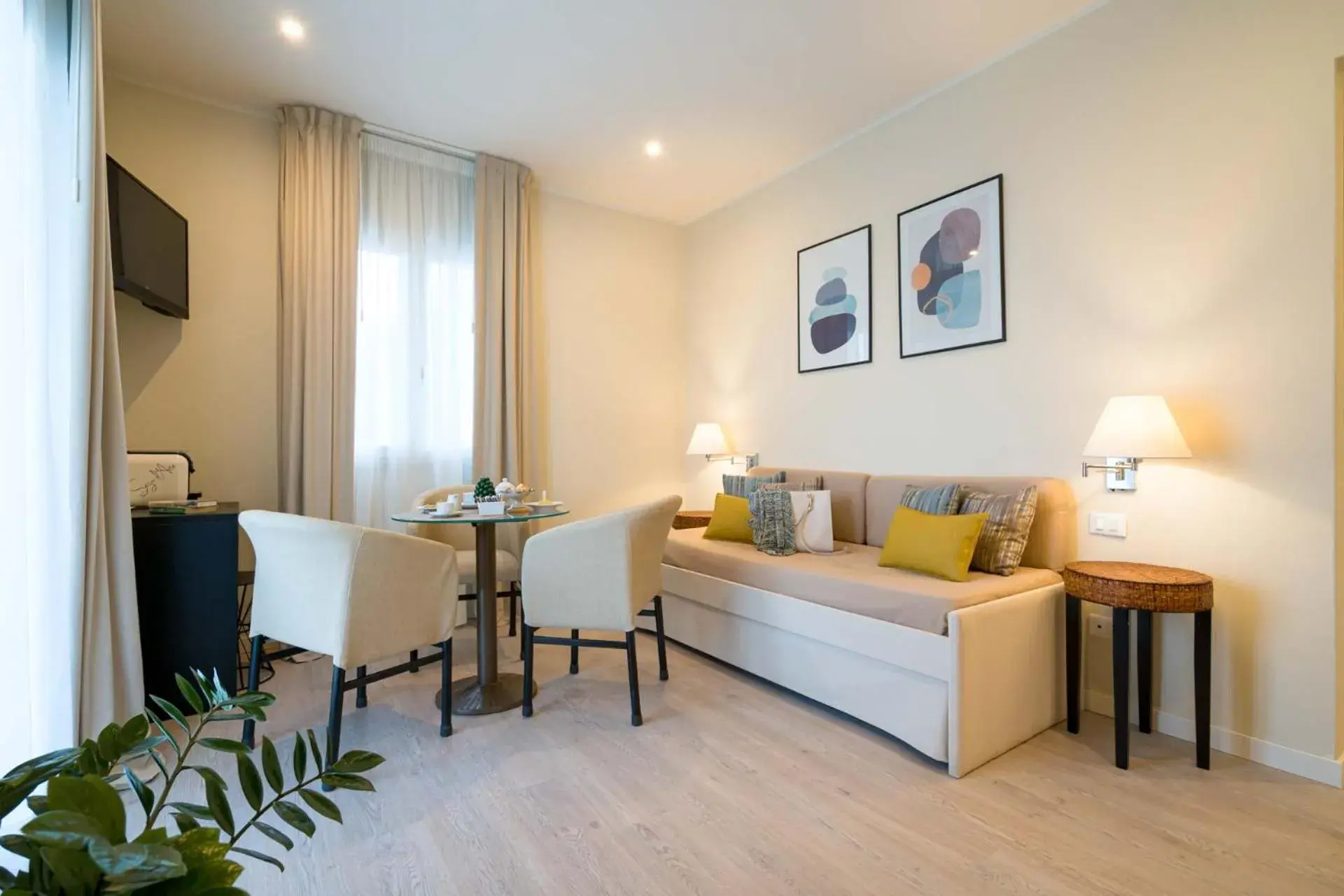 Living room in Hotel Rivage Taormina Living room in Hotel Rivage Taormina